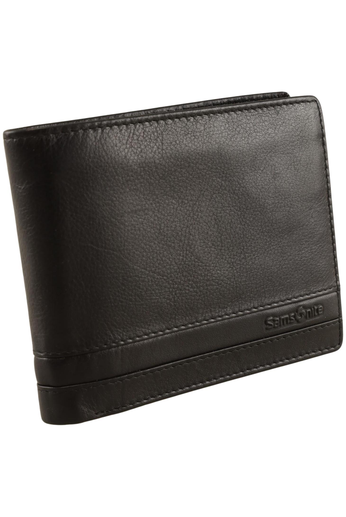 

Samsonite Herren Portemonnaie, schwarz, Gr.