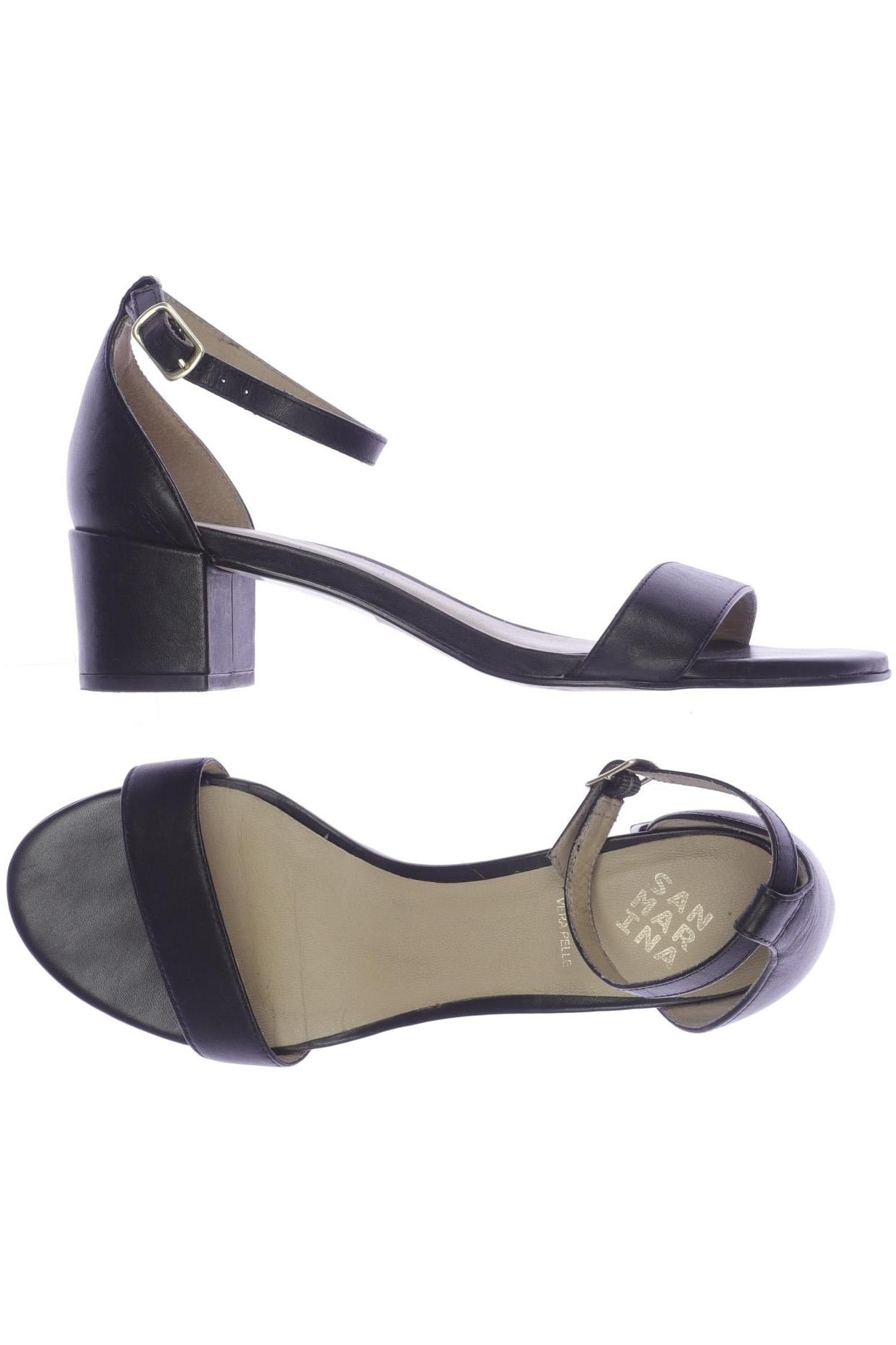 

san marina Damen Sandale, schwarz, Gr. 37