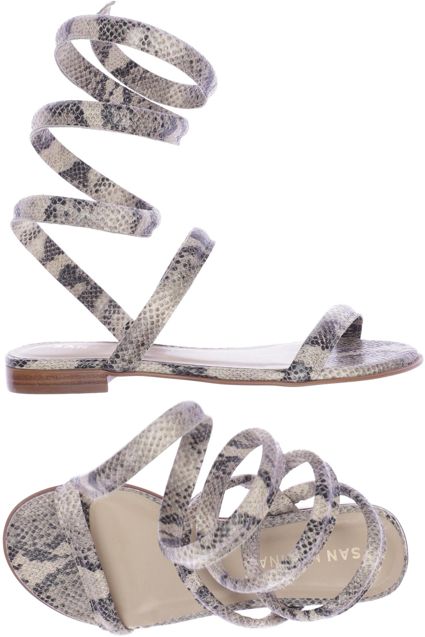 

san marina Damen Sandale, beige, Gr. 37