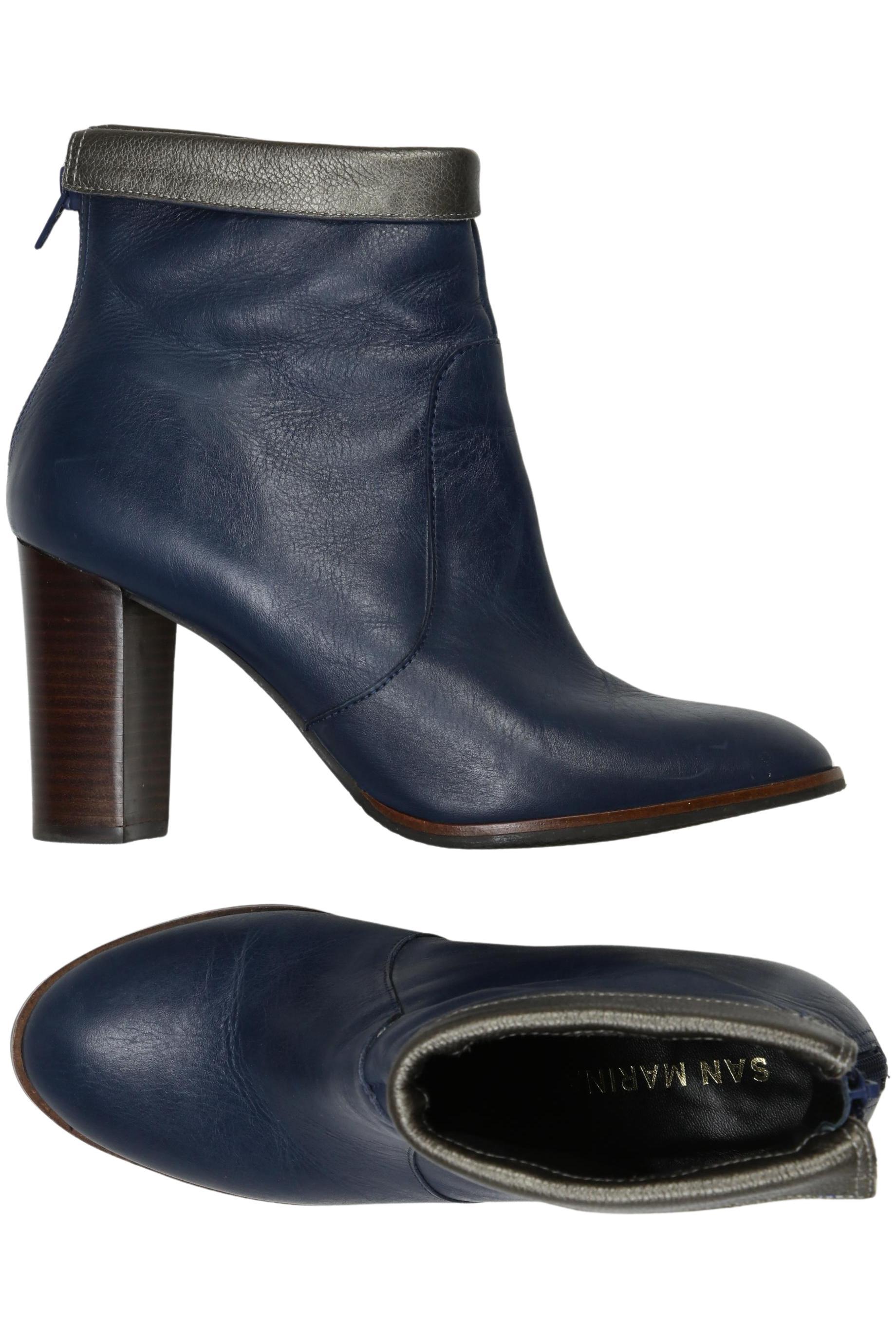 

san marina Damen Stiefelette, marineblau, Gr. 39