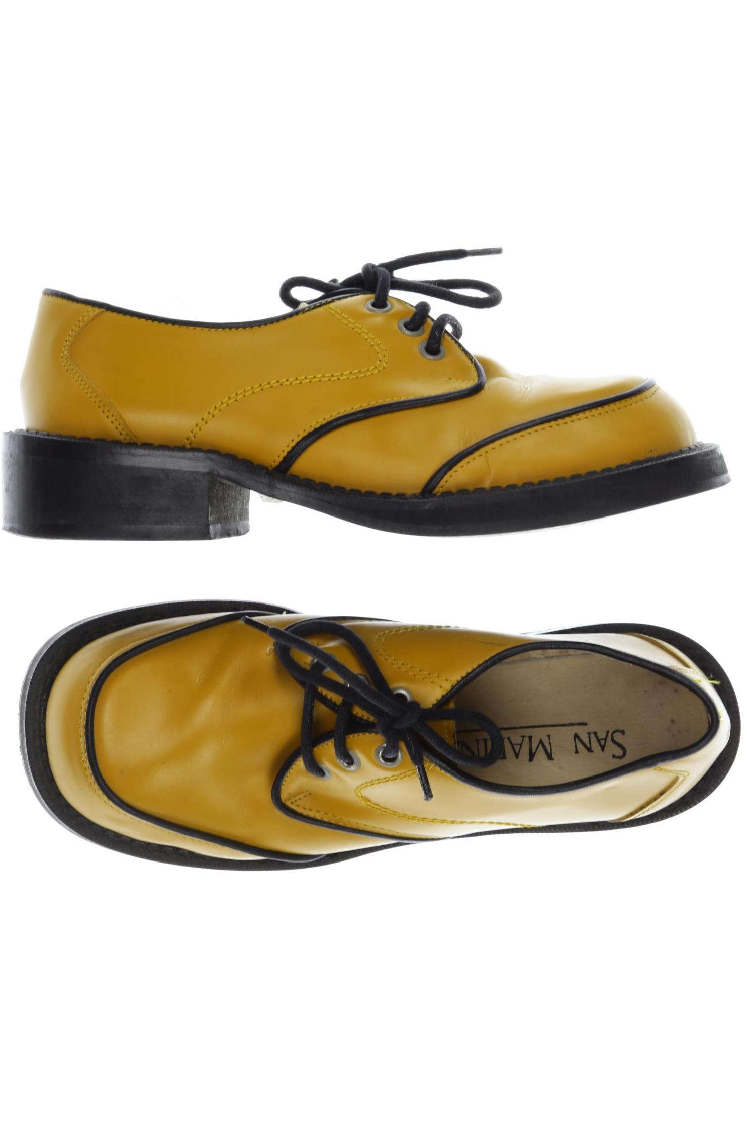 

san marina Damen Halbschuh, gelb, Gr. 37