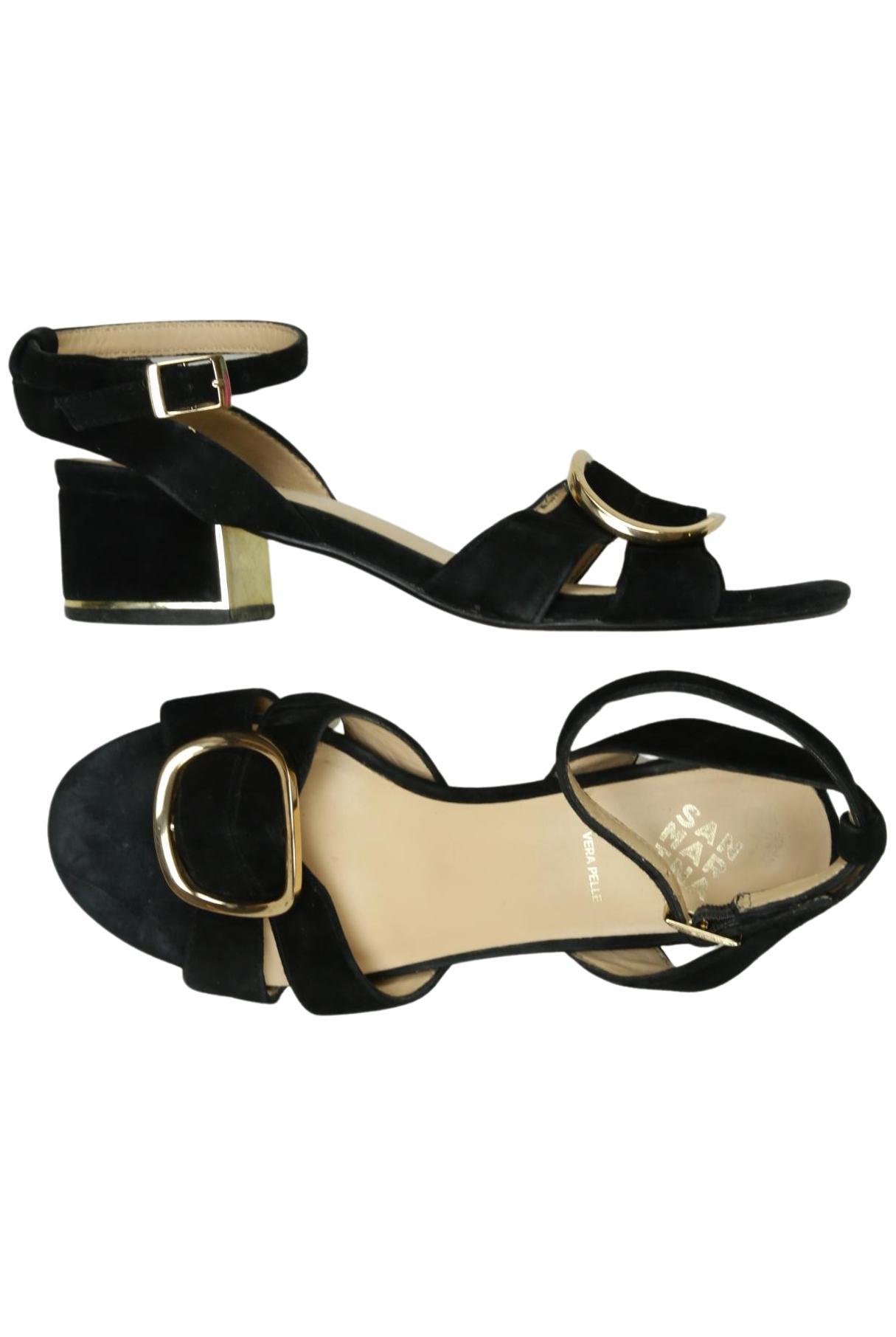 

san marina Damen Sandale, schwarz, Gr. 36