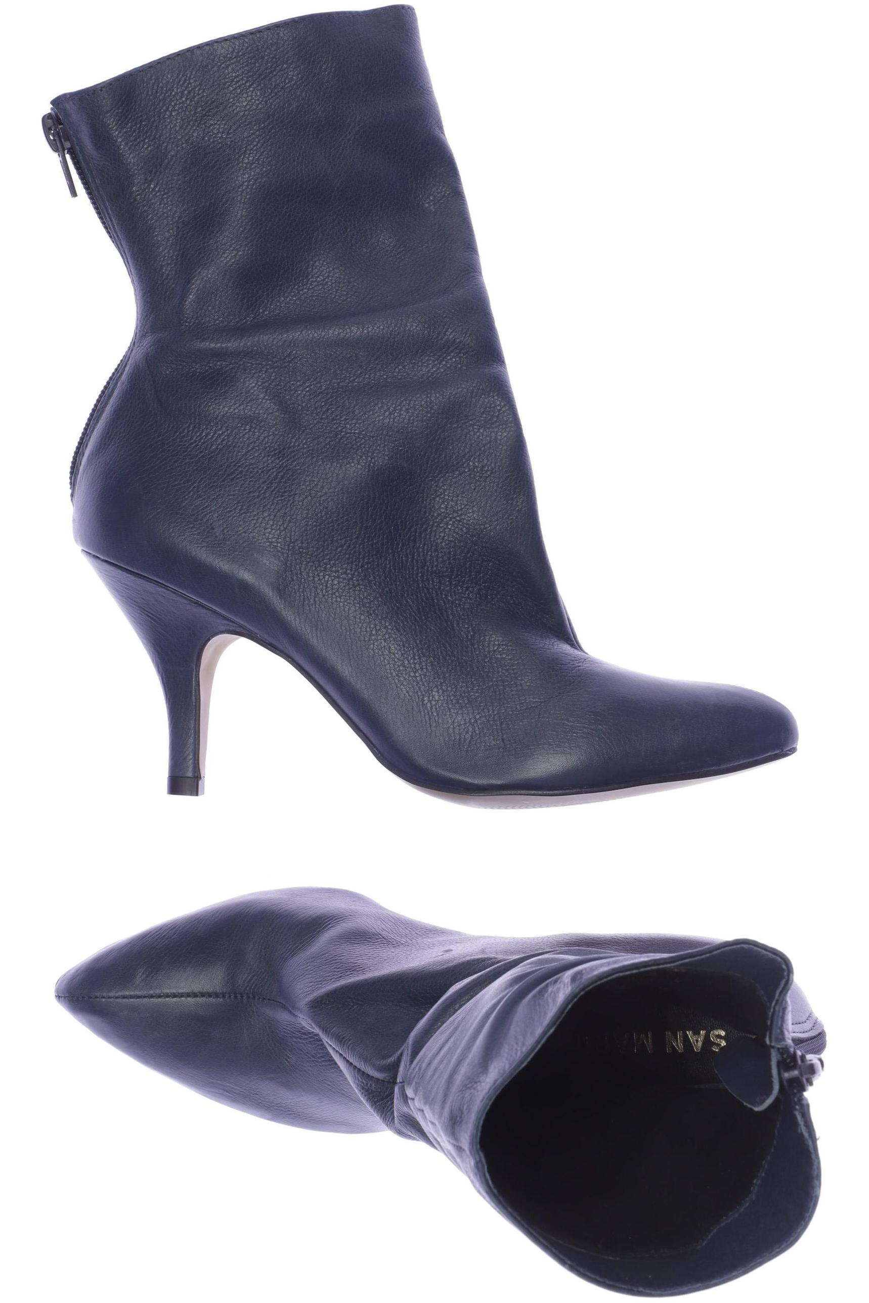 

san marina Damen Stiefelette, blau, Gr. 38