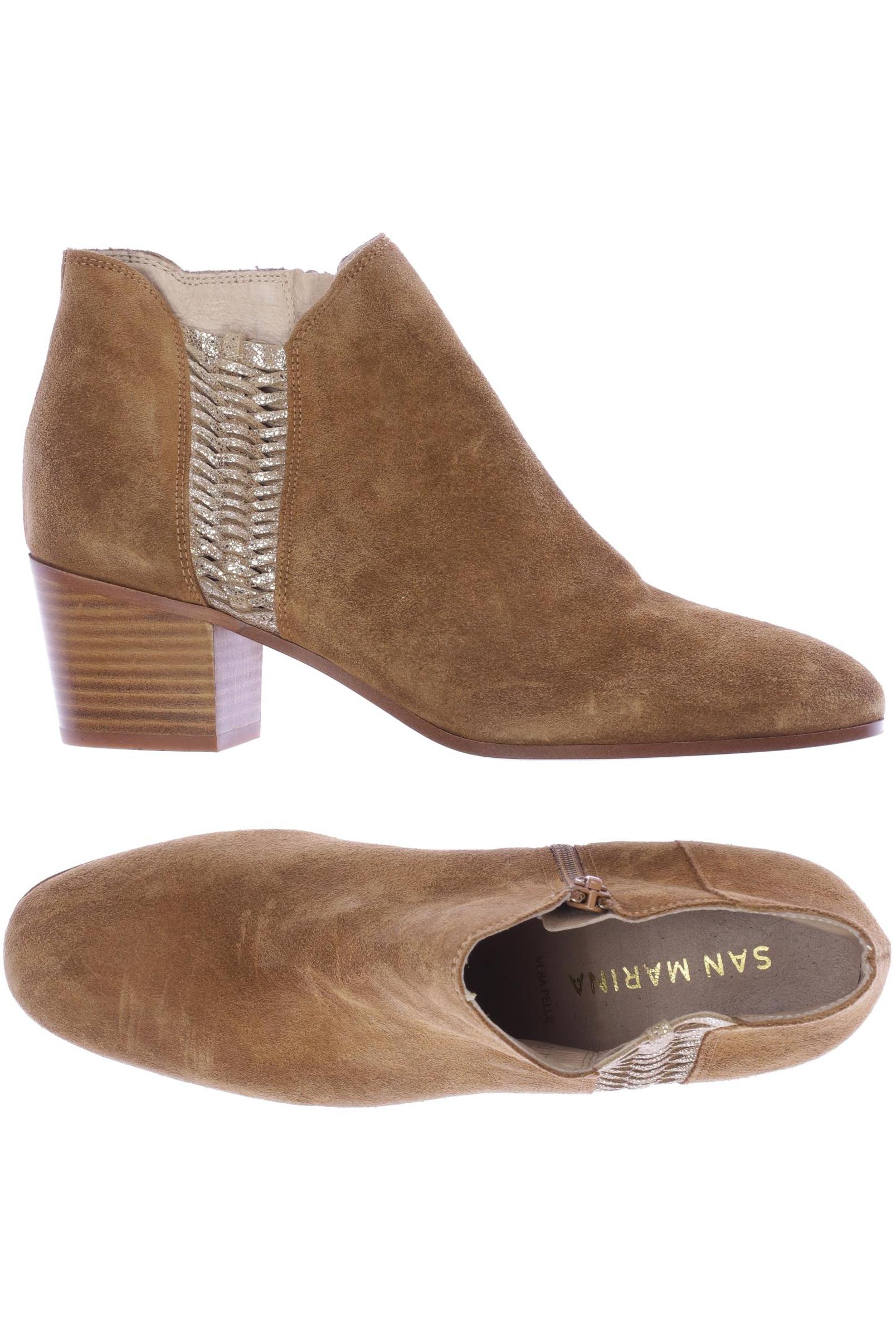 

san marina Damen Stiefelette, braun, Gr. 39