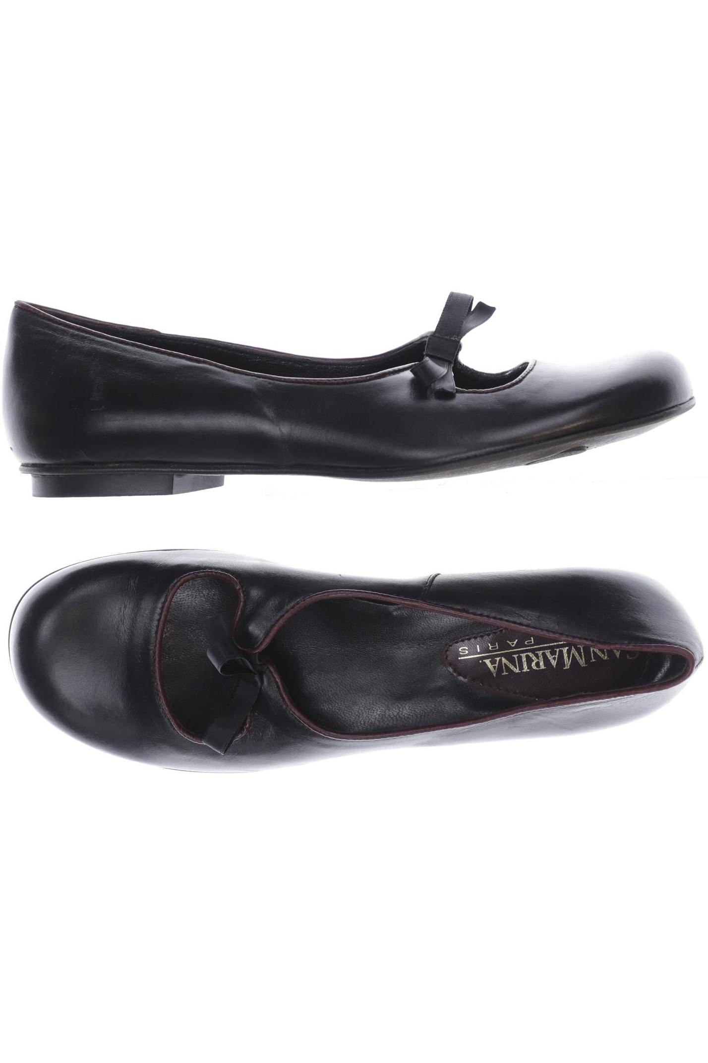 

san marina Damen Ballerinas, schwarz, Gr. 37