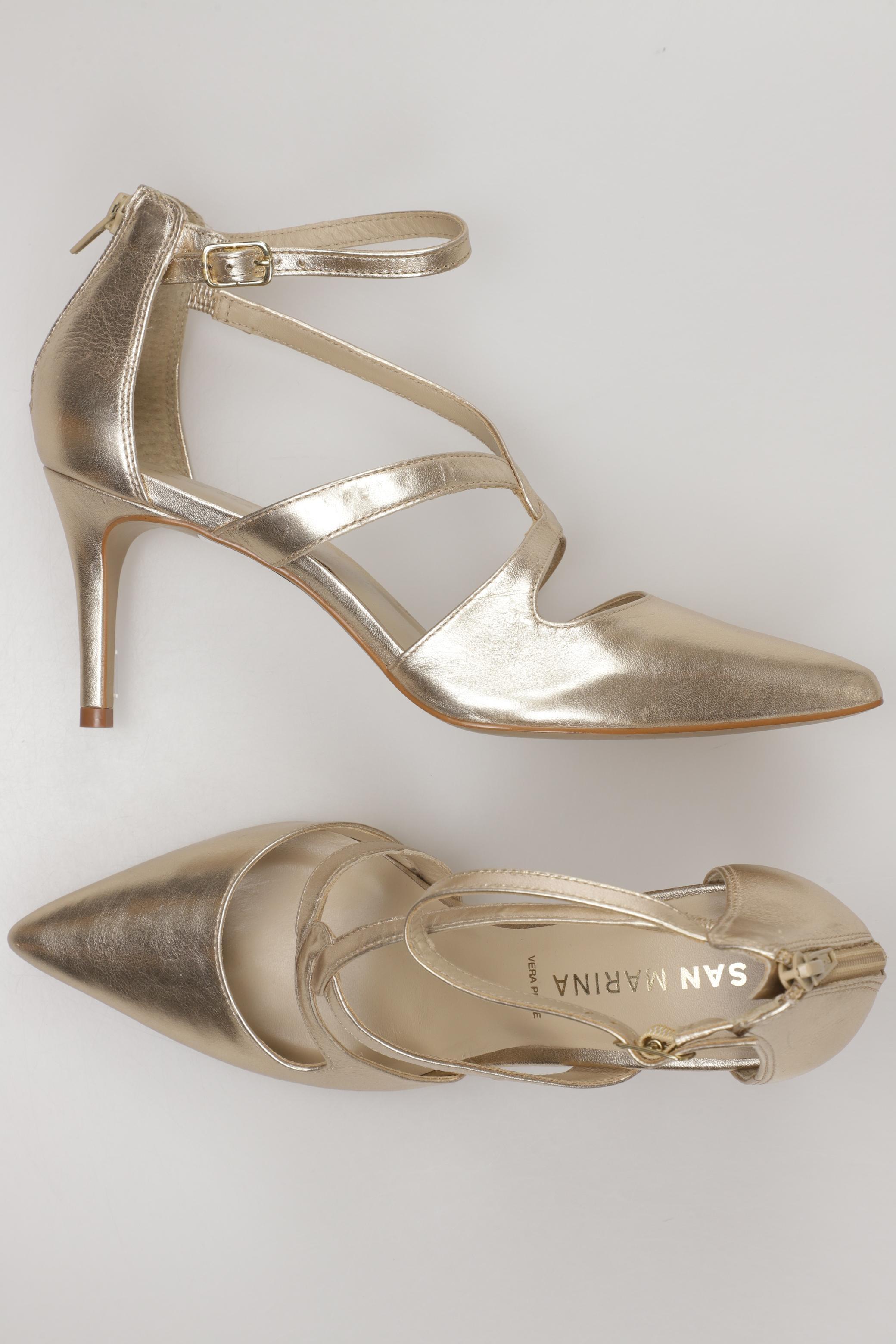 

san marina Damen Pumps, gold, Gr. 40