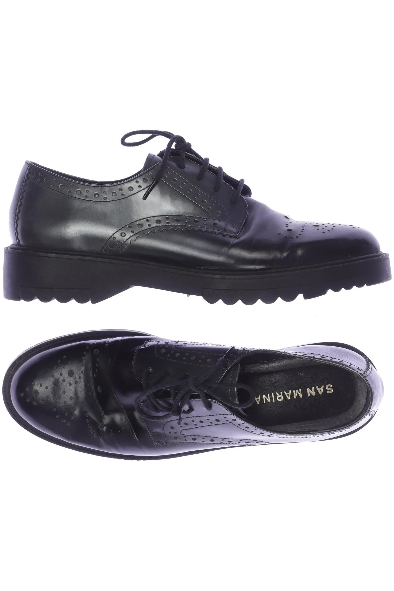 

san marina Damen Halbschuh, schwarz, Gr. 41