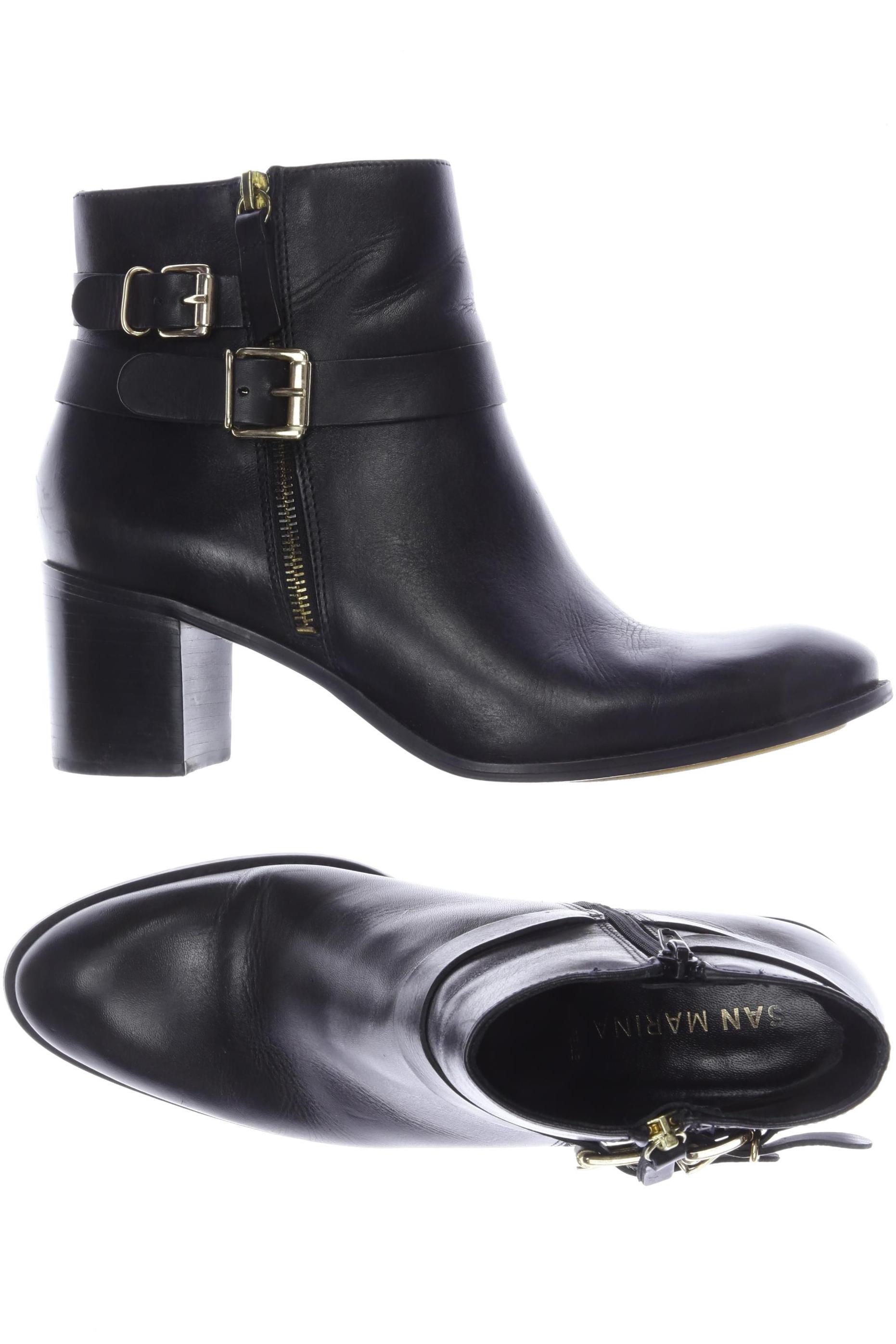 

san marina Damen Stiefelette, schwarz, Gr. 39