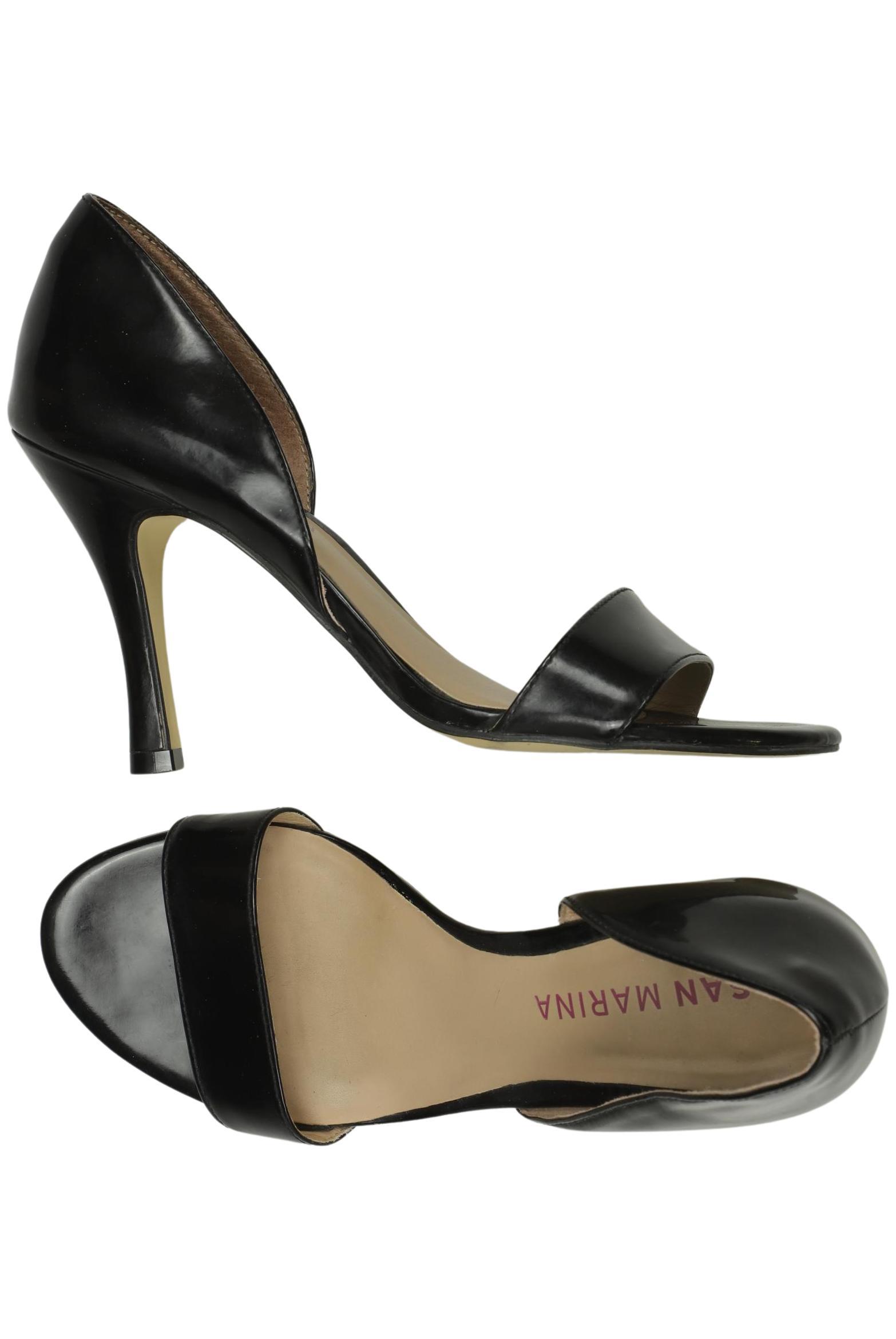 

san marina Damen Sandale, schwarz, Gr. 37