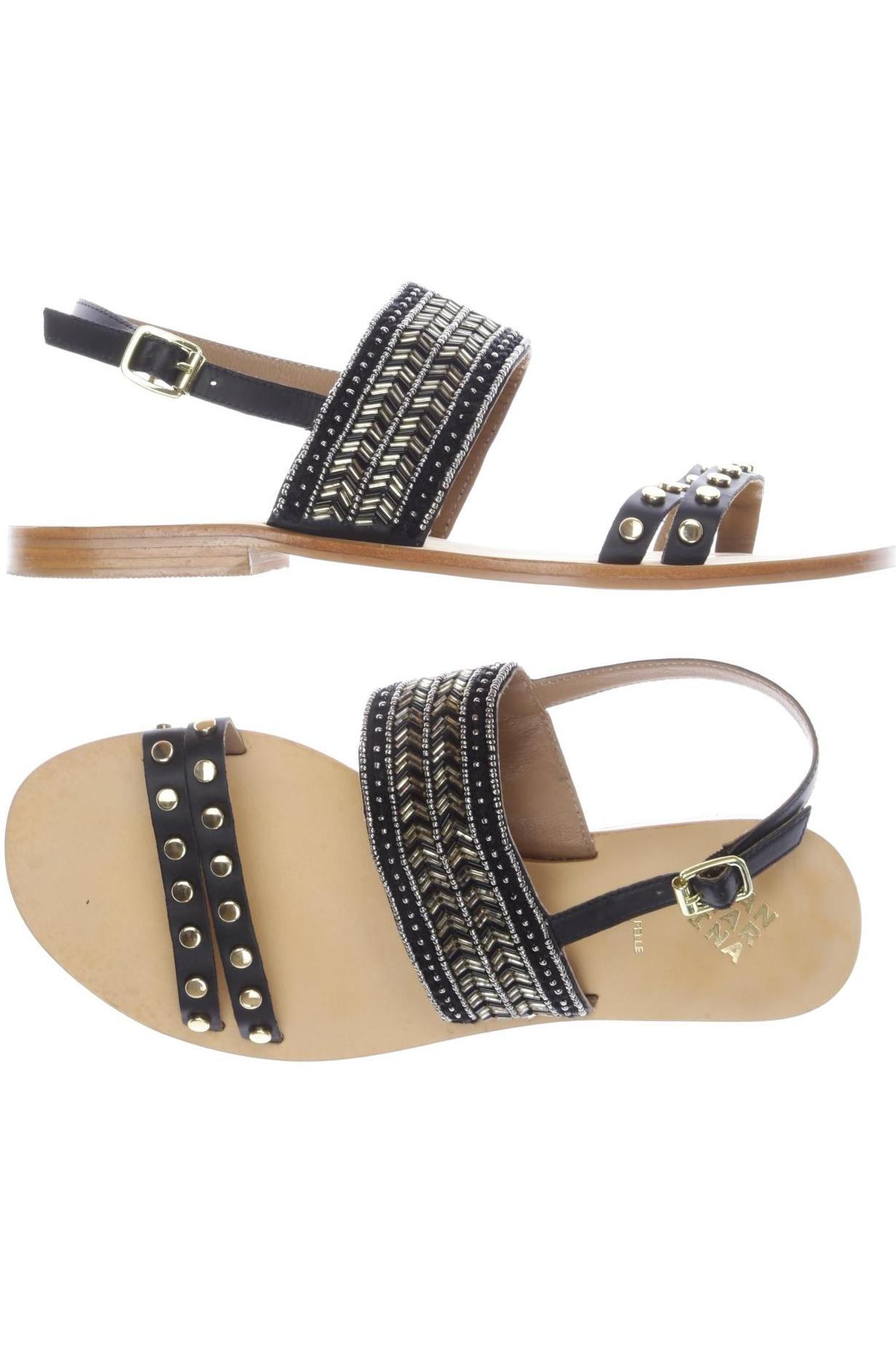 

san marina Damen Sandale, schwarz, Gr. 41