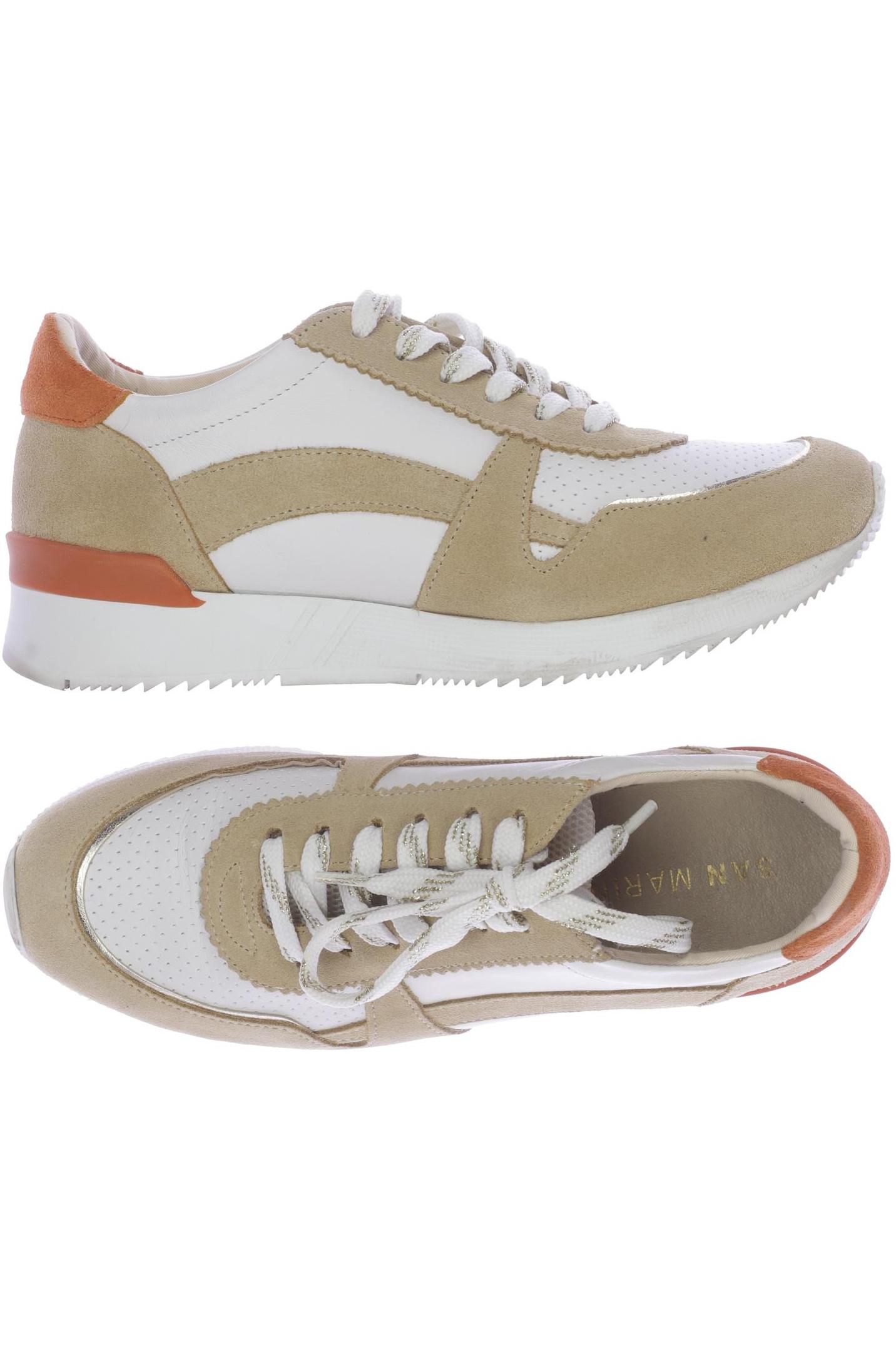 

san marina Damen Sneakers, beige, Gr. 37
