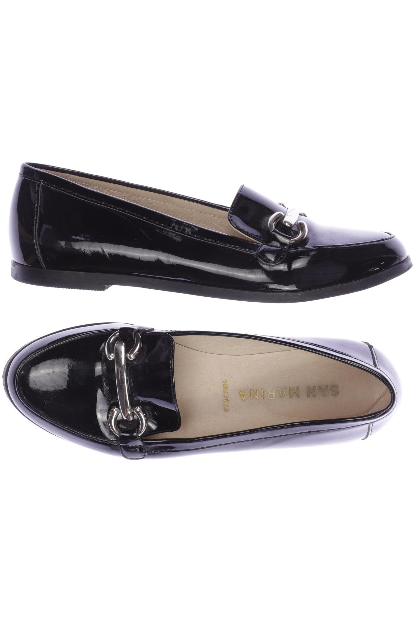 

san marina Damen Ballerinas, schwarz
