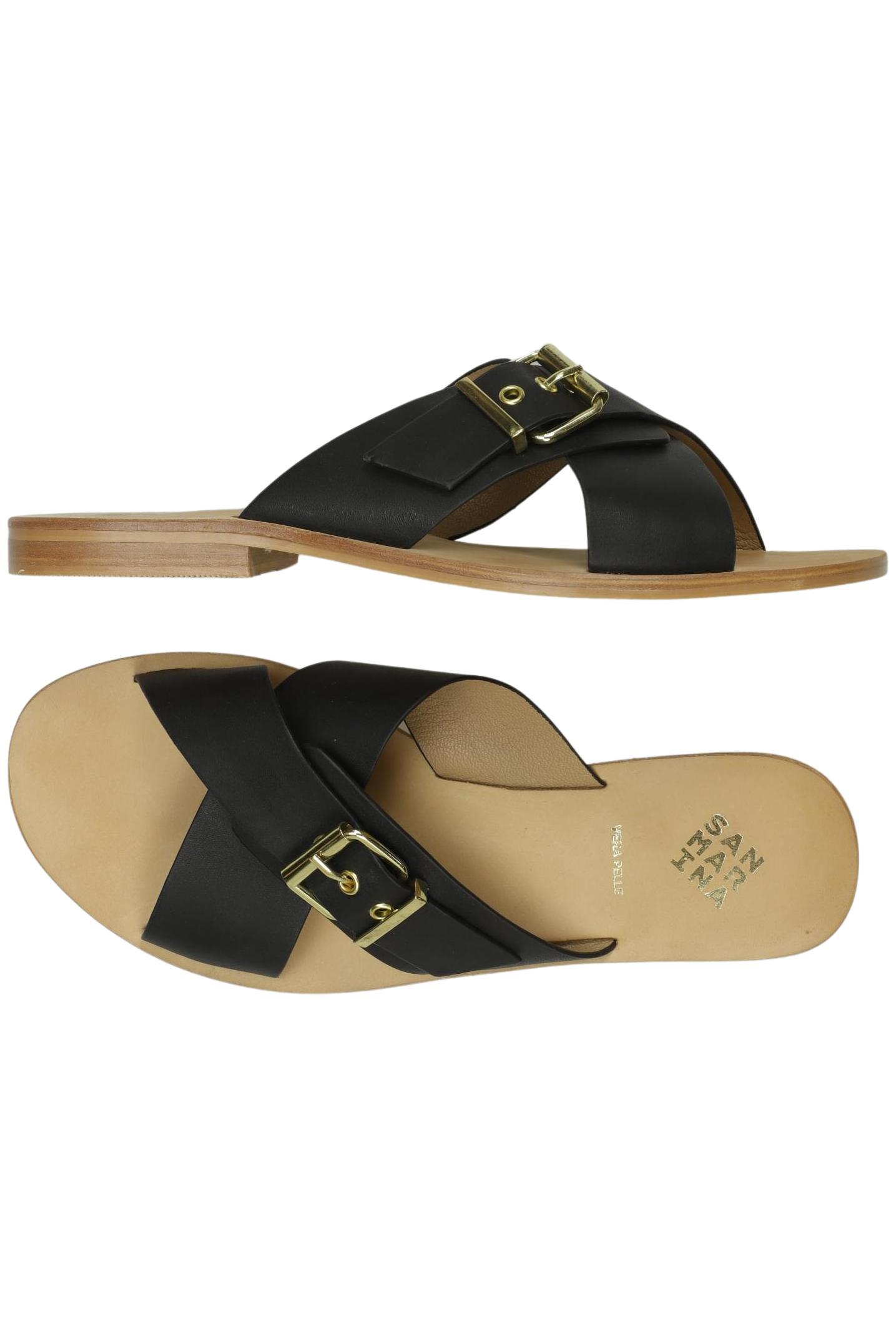 

san marina Damen Sandale, schwarz, Gr. 39