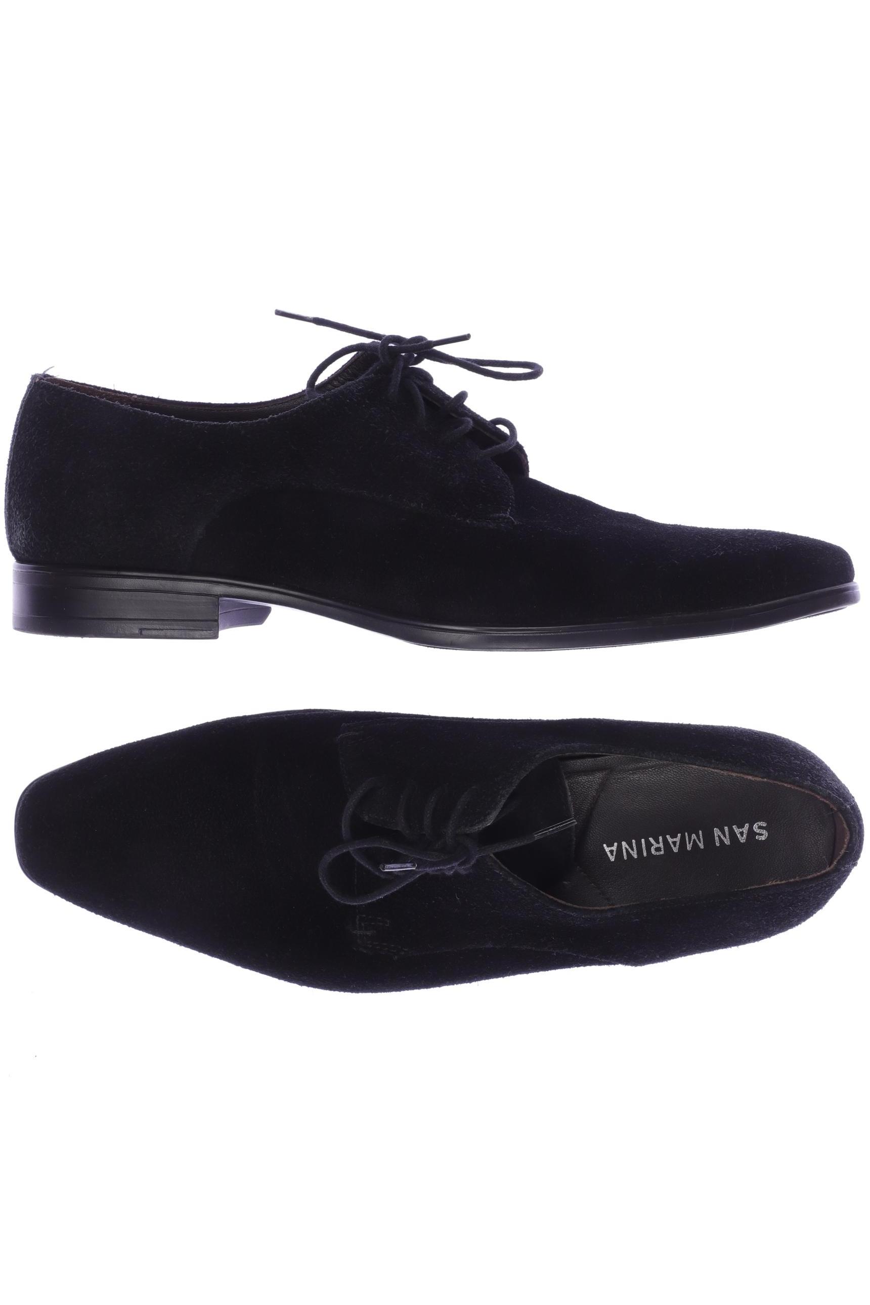 

san marina Herren Halbschuh, schwarz, Gr. 42