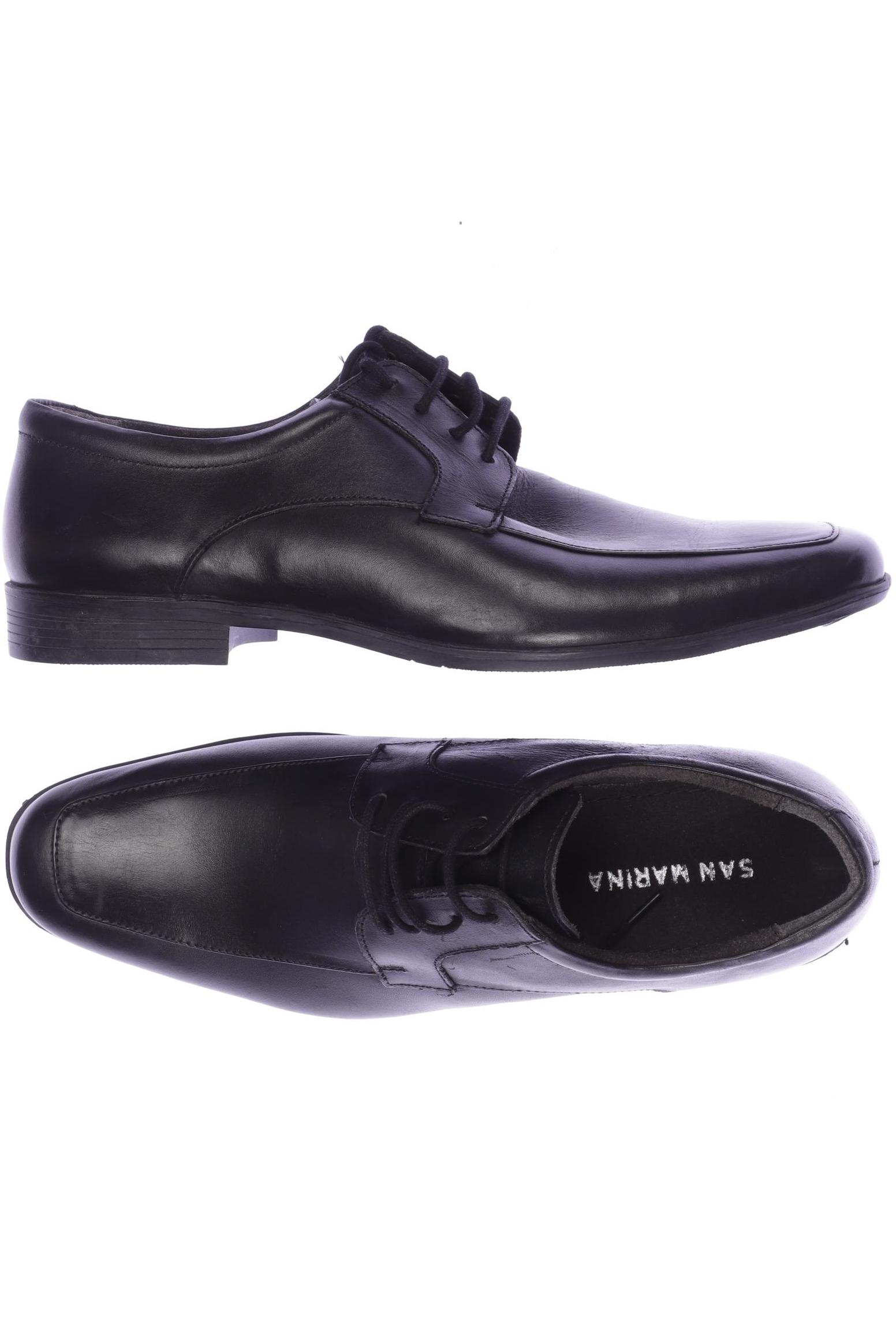 

san marina Herren Halbschuh, schwarz, Gr. 43