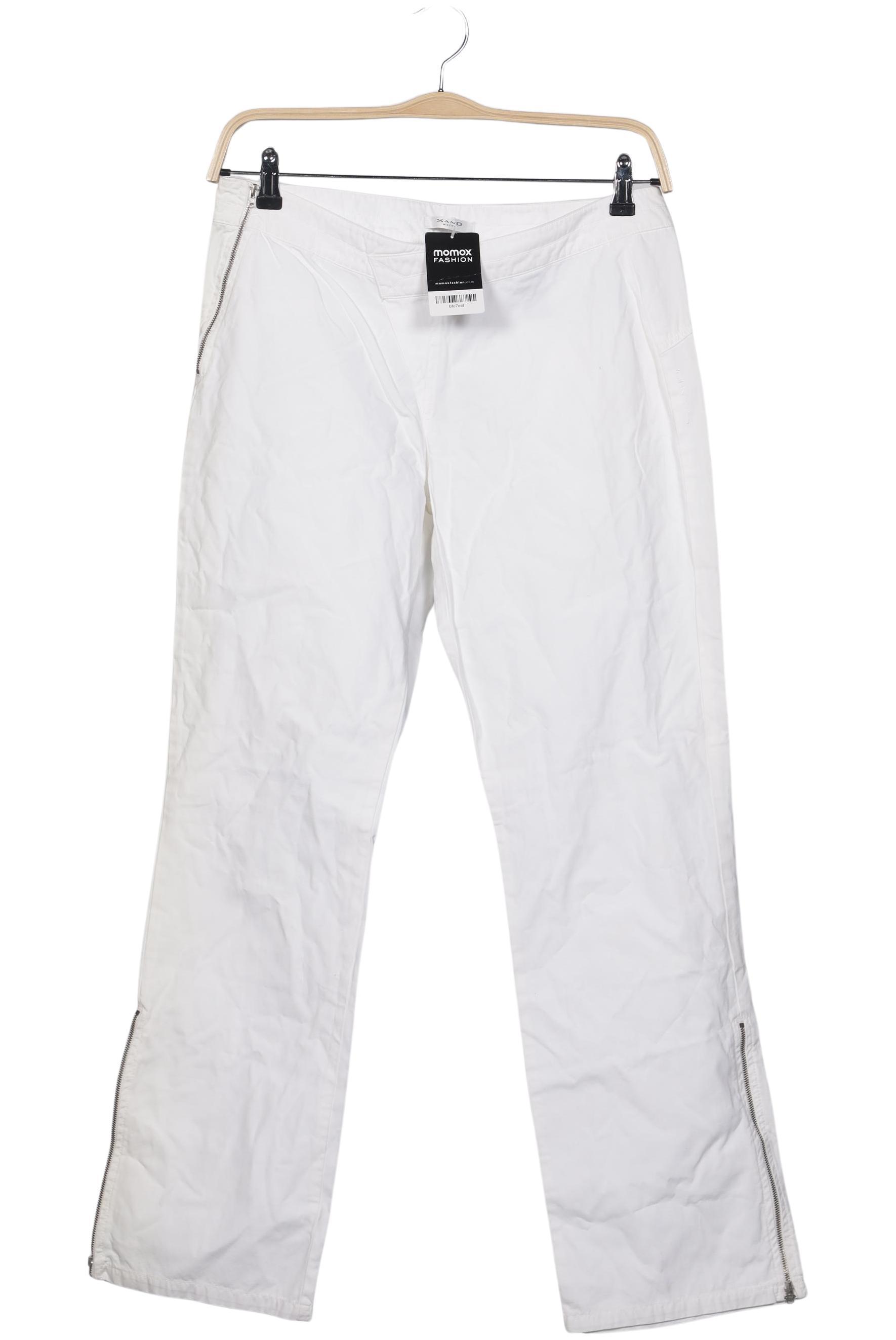 

sand copenhagen Damen Stoffhose, weiß, Gr. 42