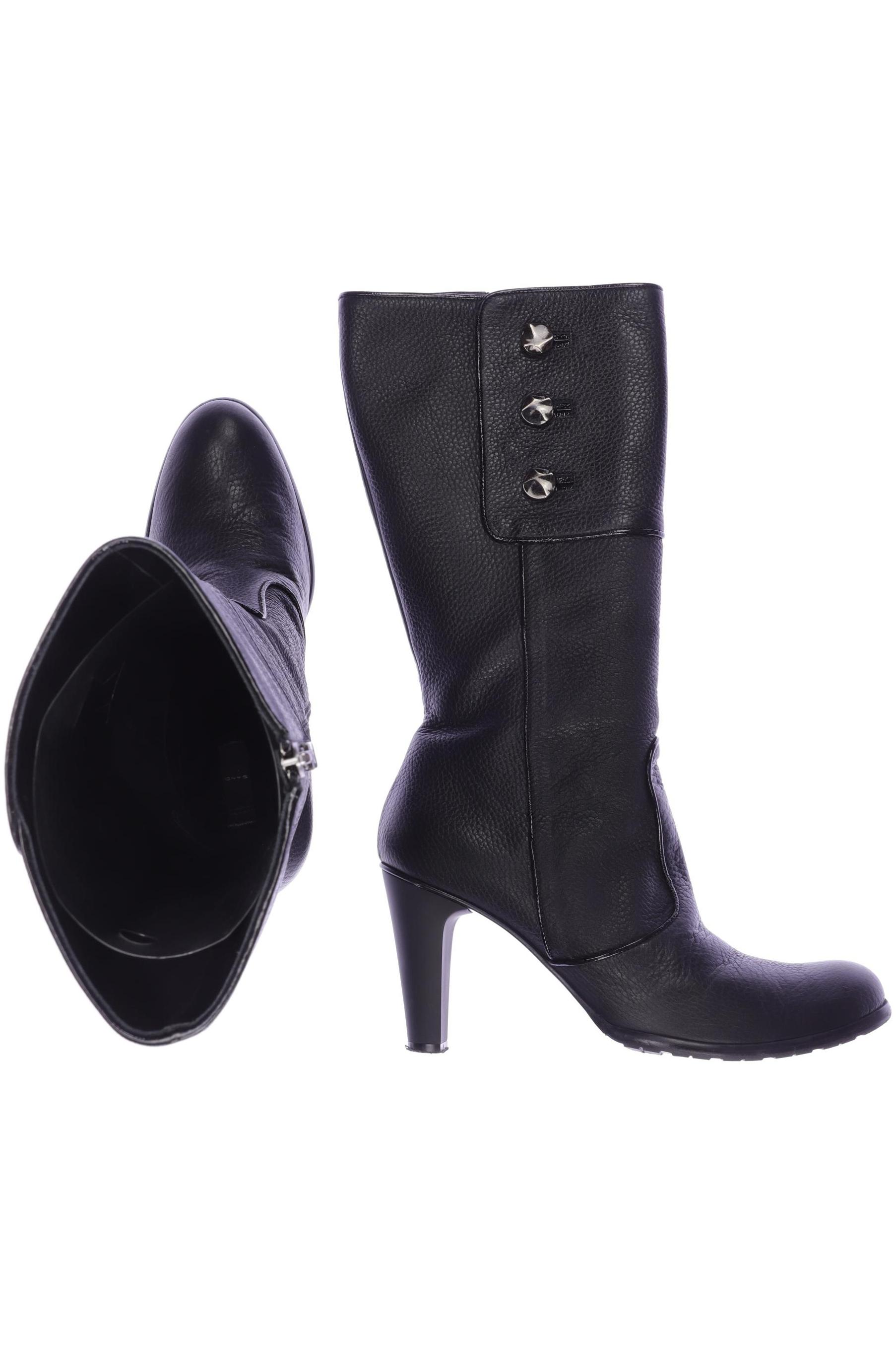 

sand copenhagen Damen Stiefel, schwarz, Gr. 40