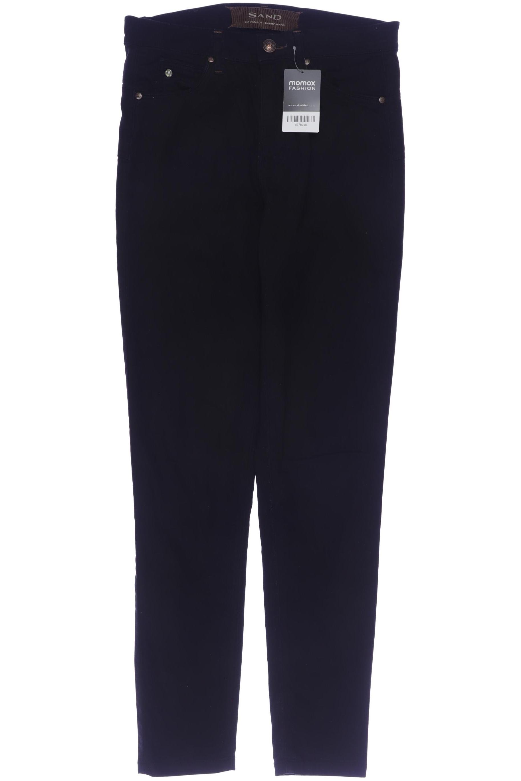 

sand copenhagen Damen Jeans, schwarz, Gr. 38