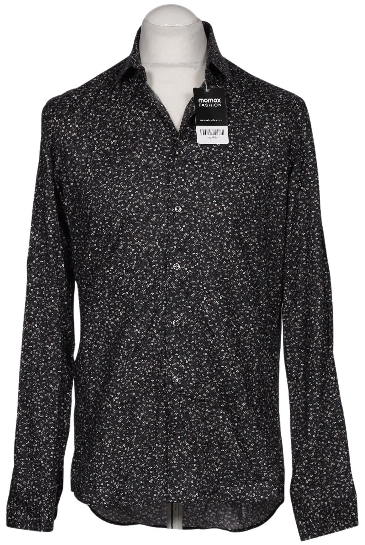 

sand copenhagen Herren Hemd, schwarz, Gr. 50