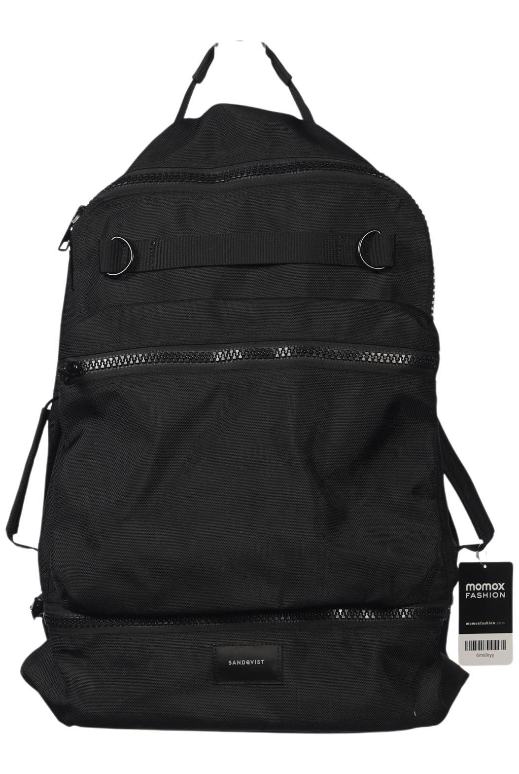 

Sandqvist Herren Rucksack, schwarz, Gr.