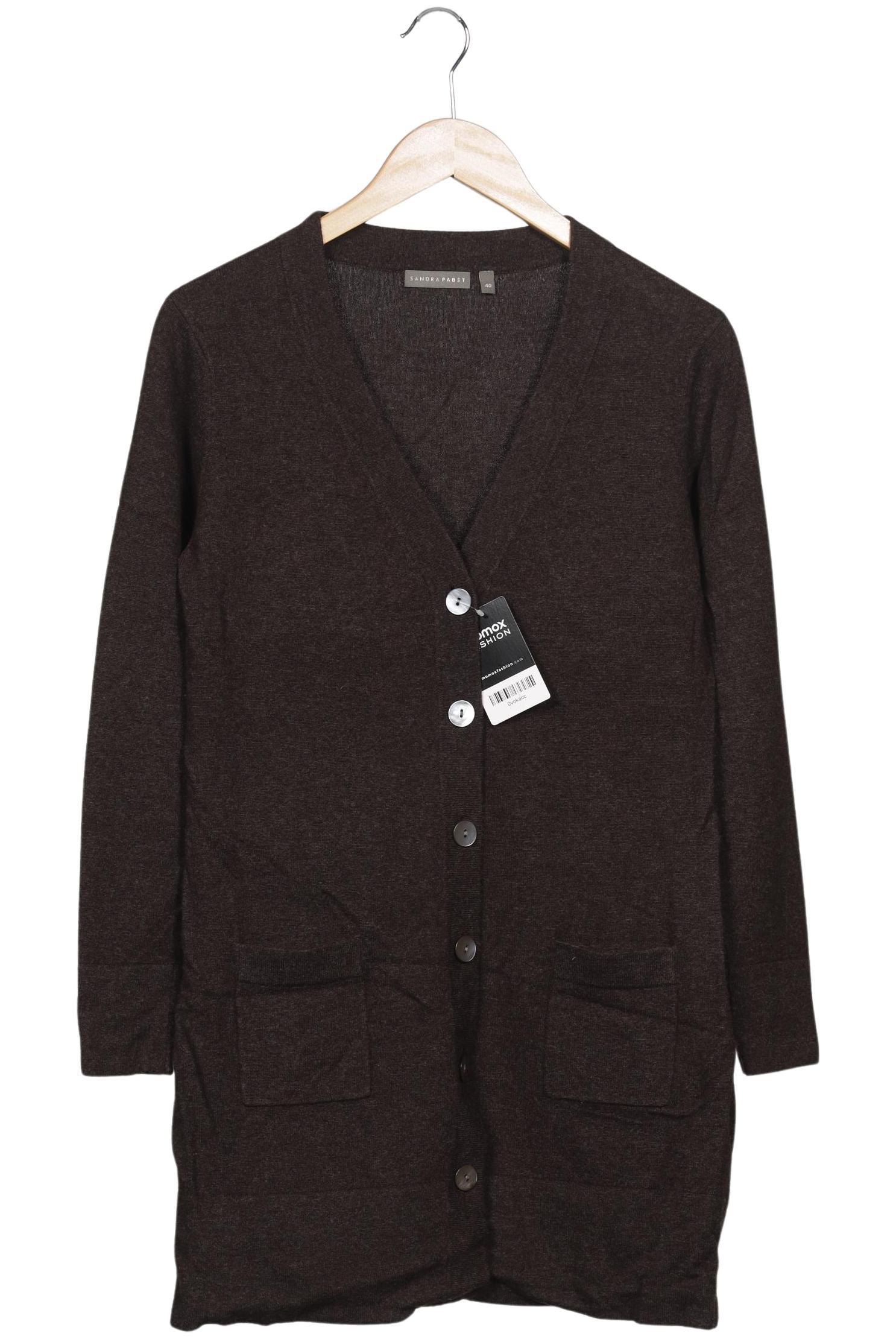

Sandra Pabst Damen Strickjacke, braun, Gr. 40