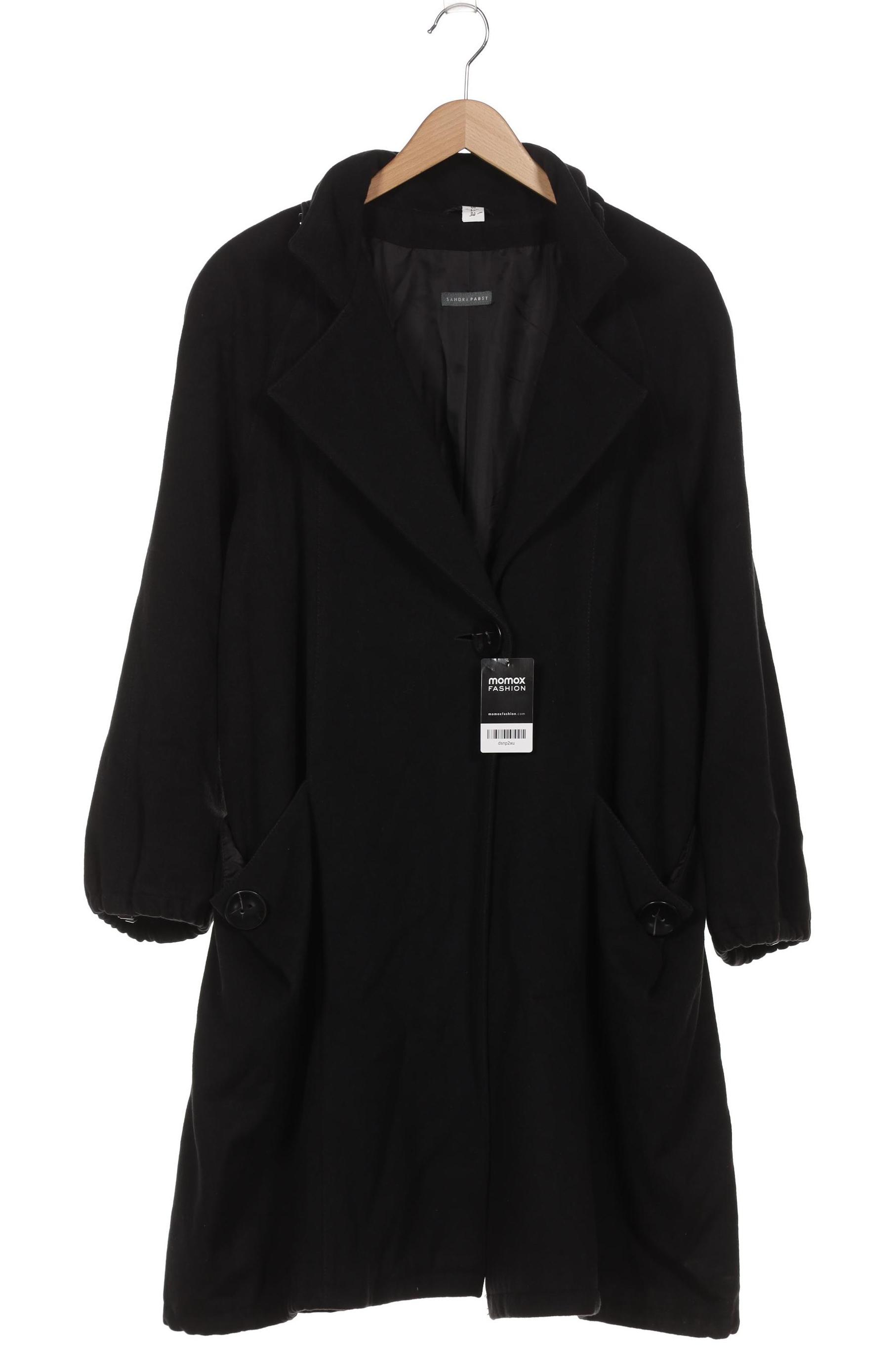 

Sandra Pabst Damen Mantel, schwarz, Gr. 46