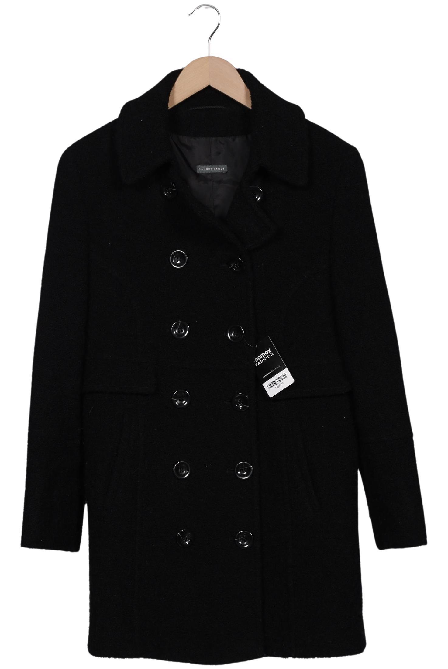 

Sandra Pabst Damen Mantel, schwarz, Gr. 40