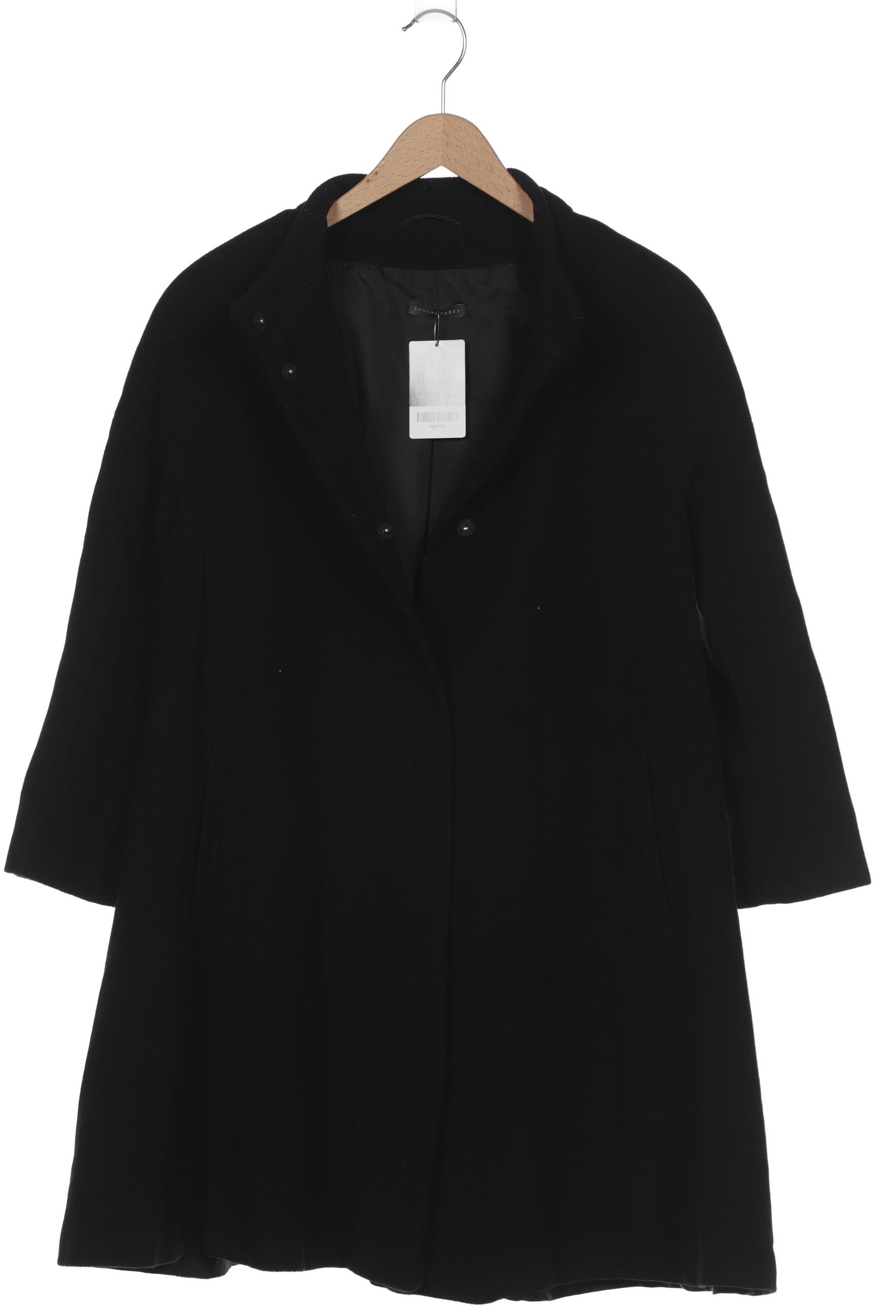 

Sandra Pabst Damen Mantel, schwarz, Gr. 38
