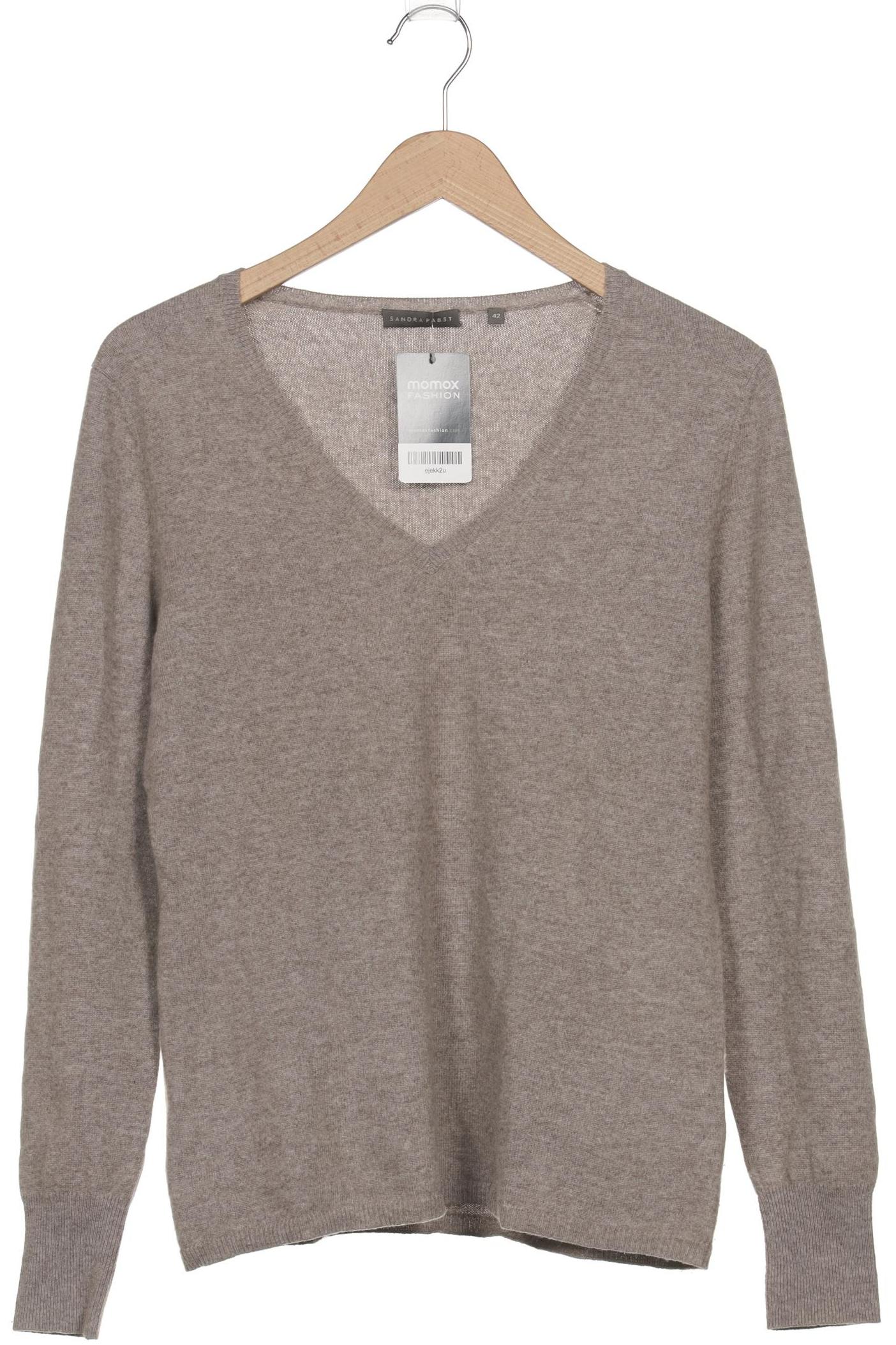 

Sandra Pabst Damen Pullover, grau, Gr. 42