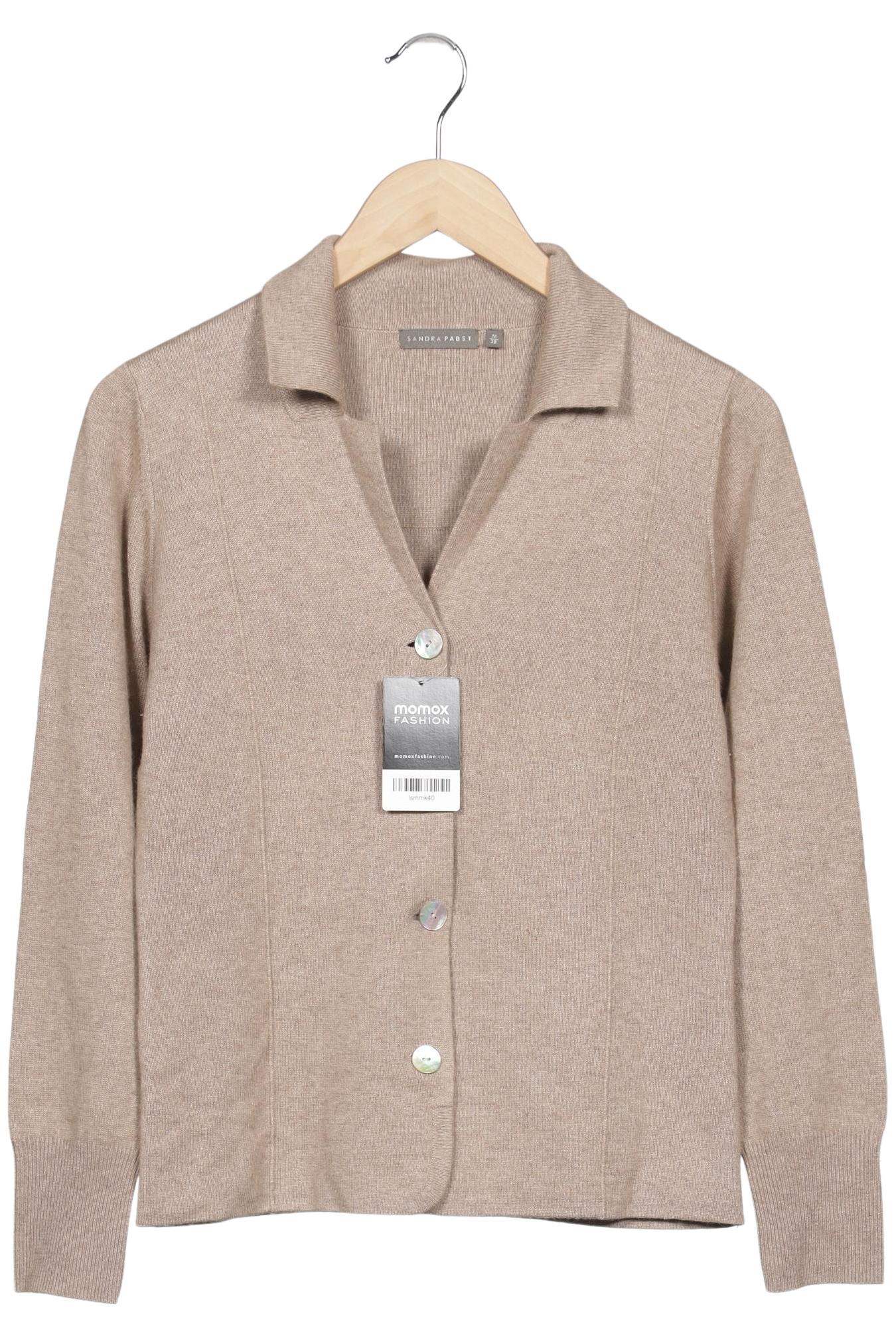 

Sandra Pabst Damen Strickjacke, beige, Gr. 38