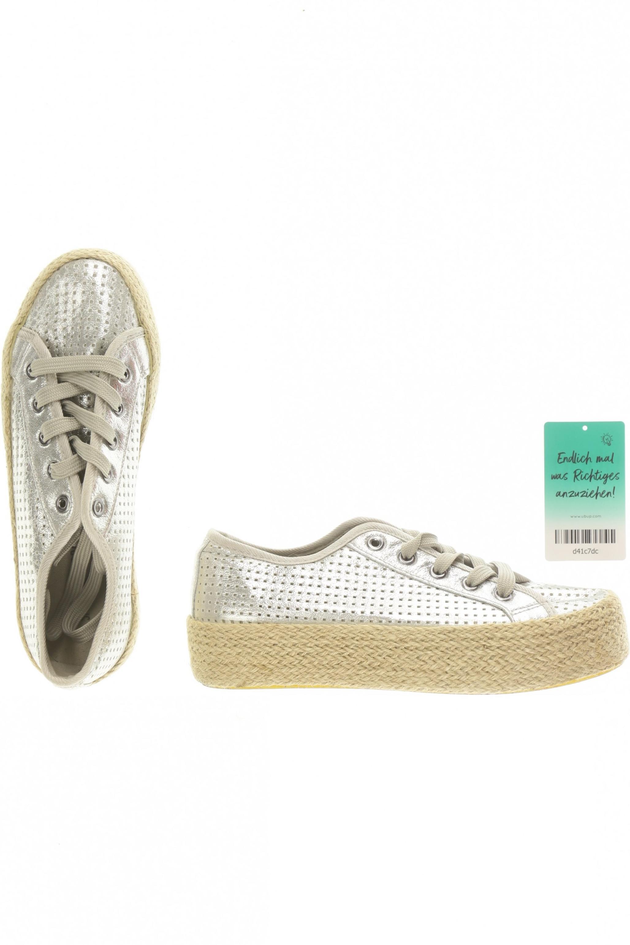 

Sandro Ferrone Damen Halbschuh, silber, Gr. 37