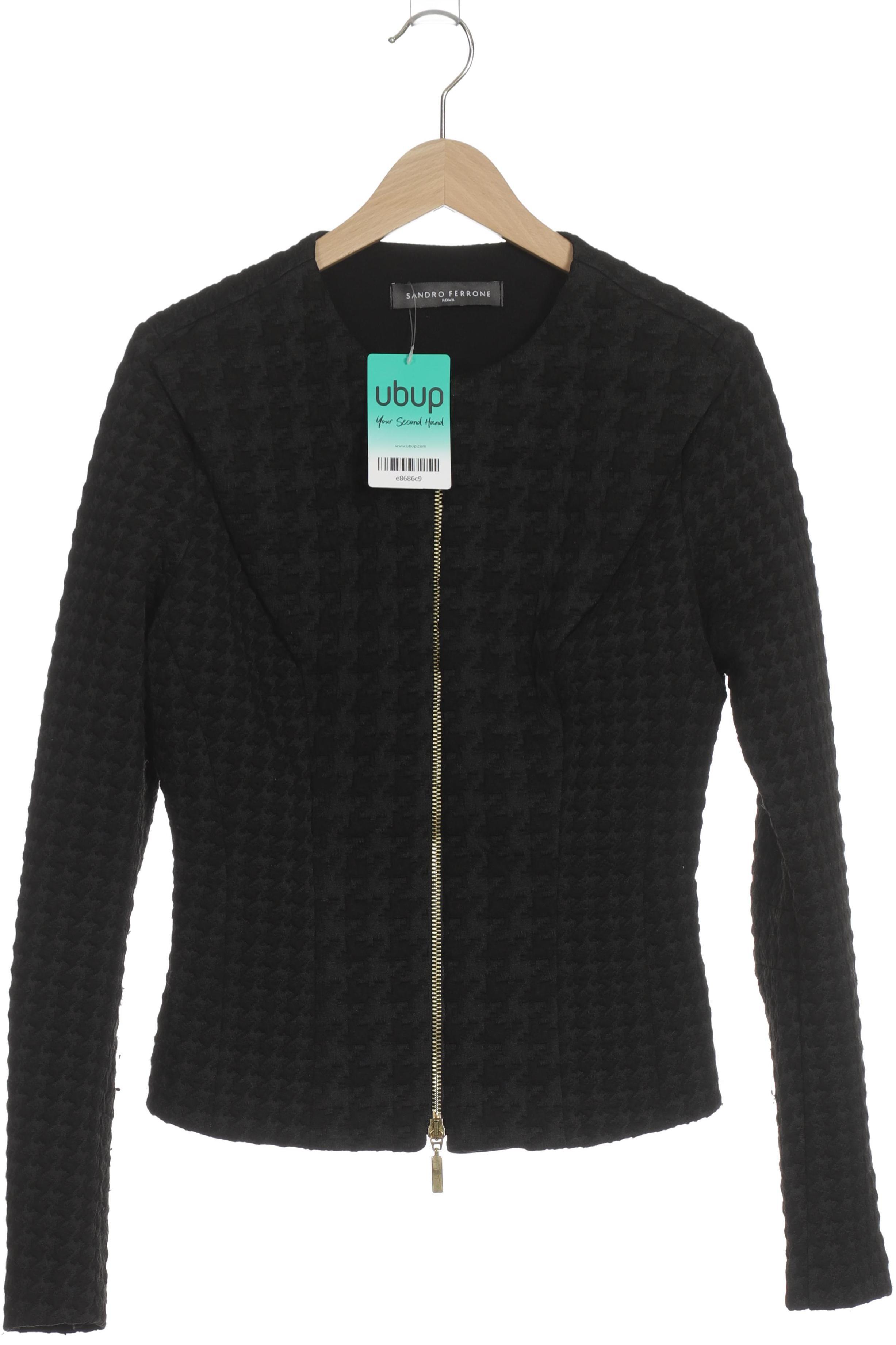 

Sandro Ferrone Damen Jacke, schwarz, Gr. 40