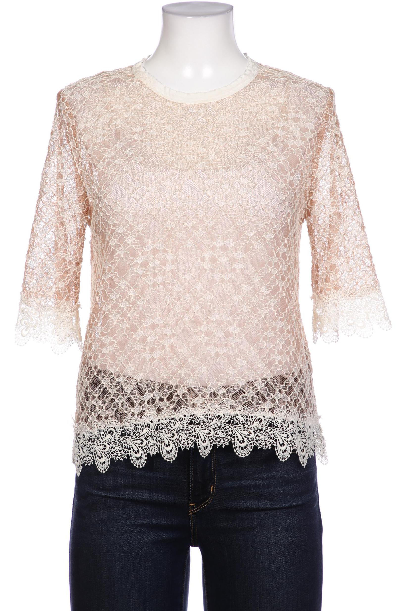 

Sandro Damen Bluse, beige, Gr. 38