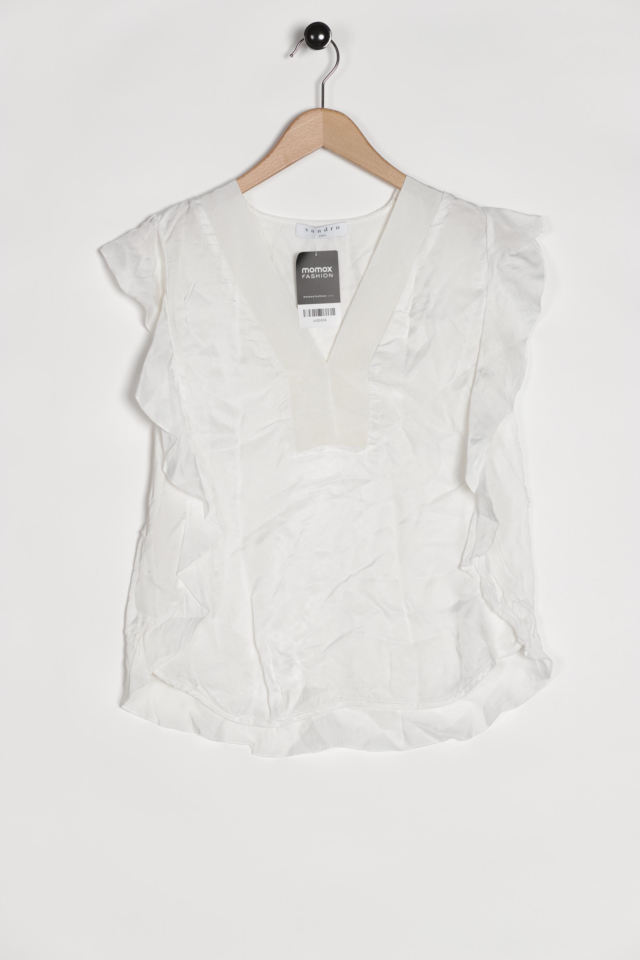 

Sandro Damen Bluse, weiß, Gr. 40