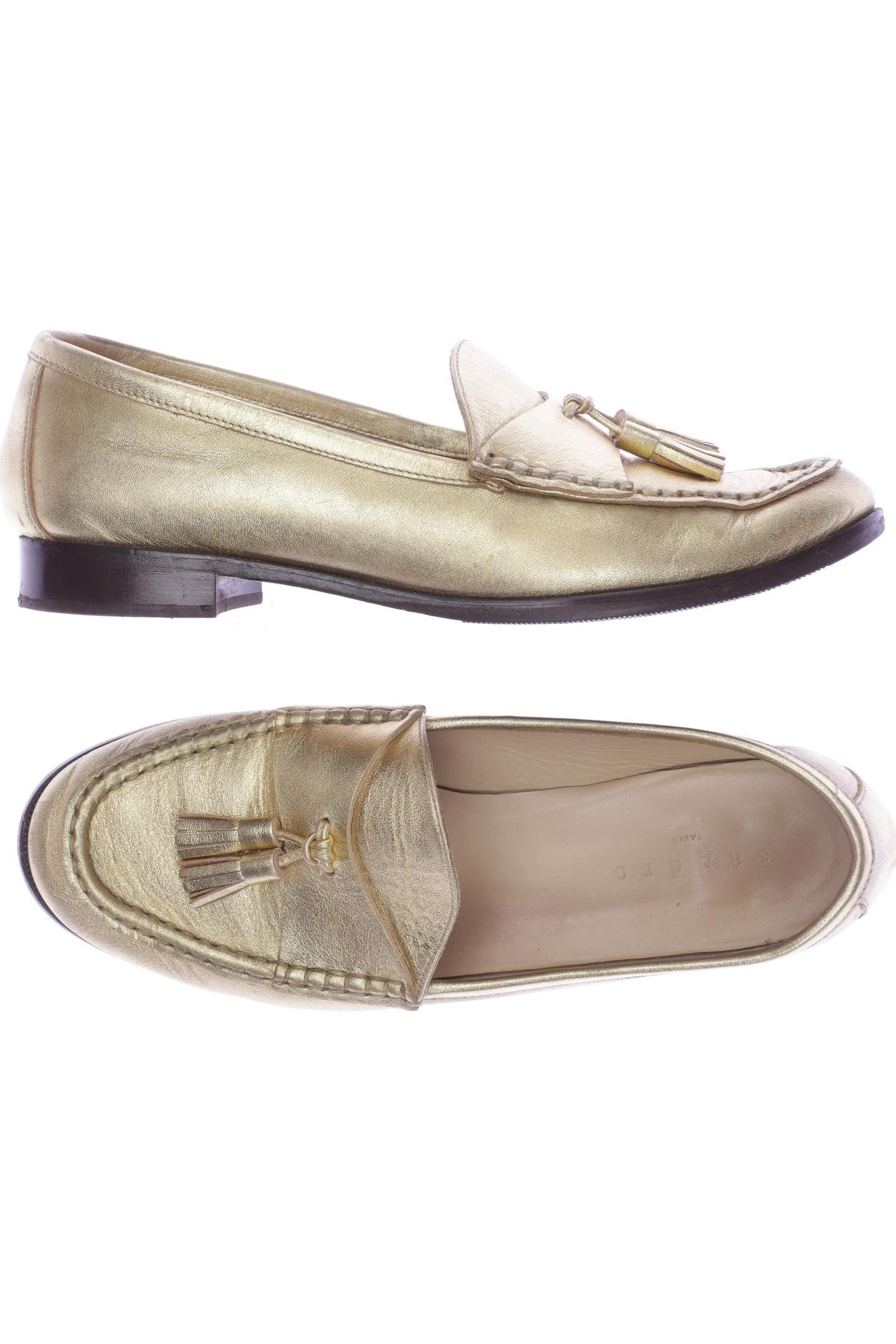 

Sandro Damen Halbschuh, gold, Gr. 39