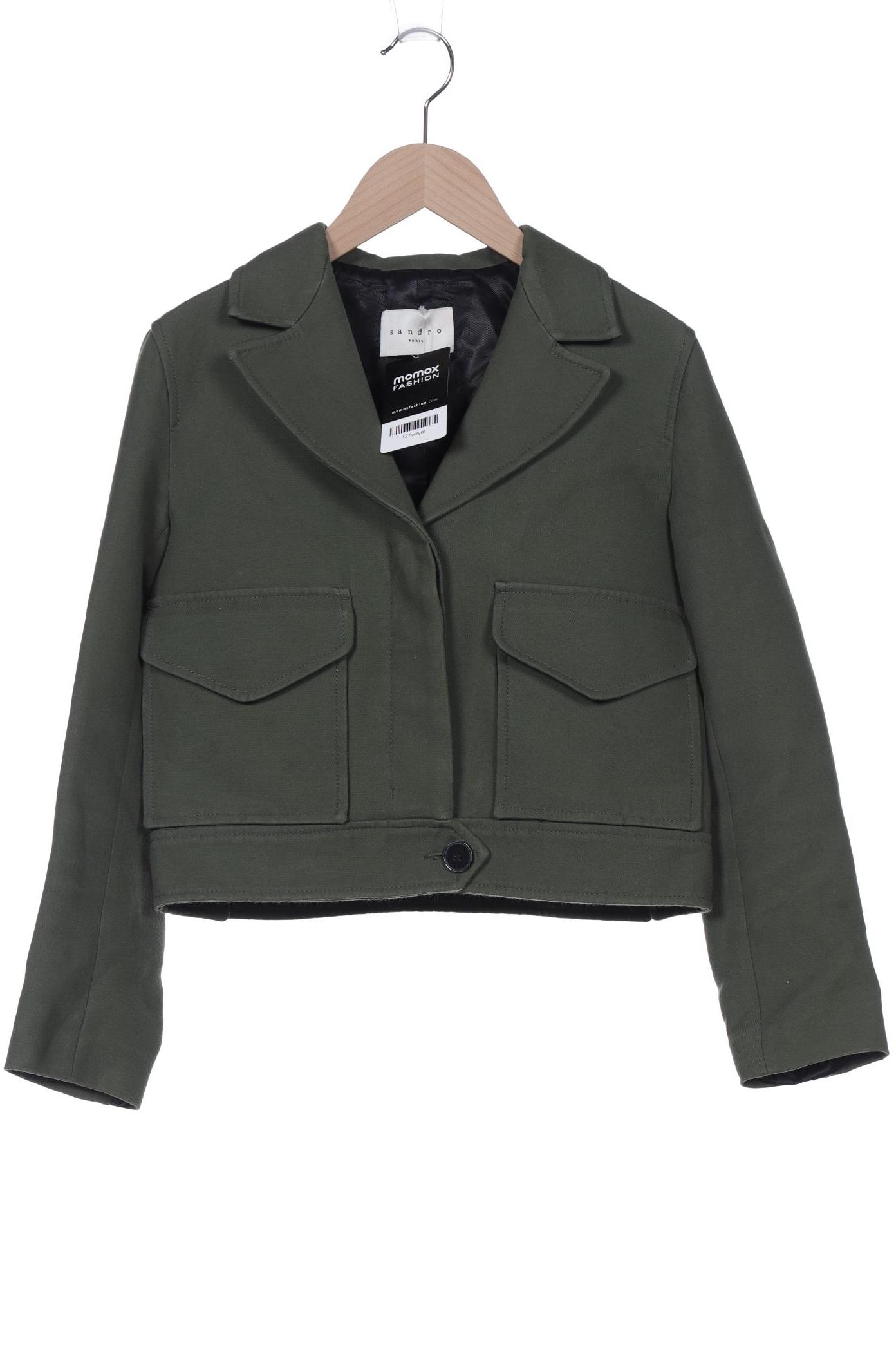 

Sandro Damen Jacke, grün, Gr. 36