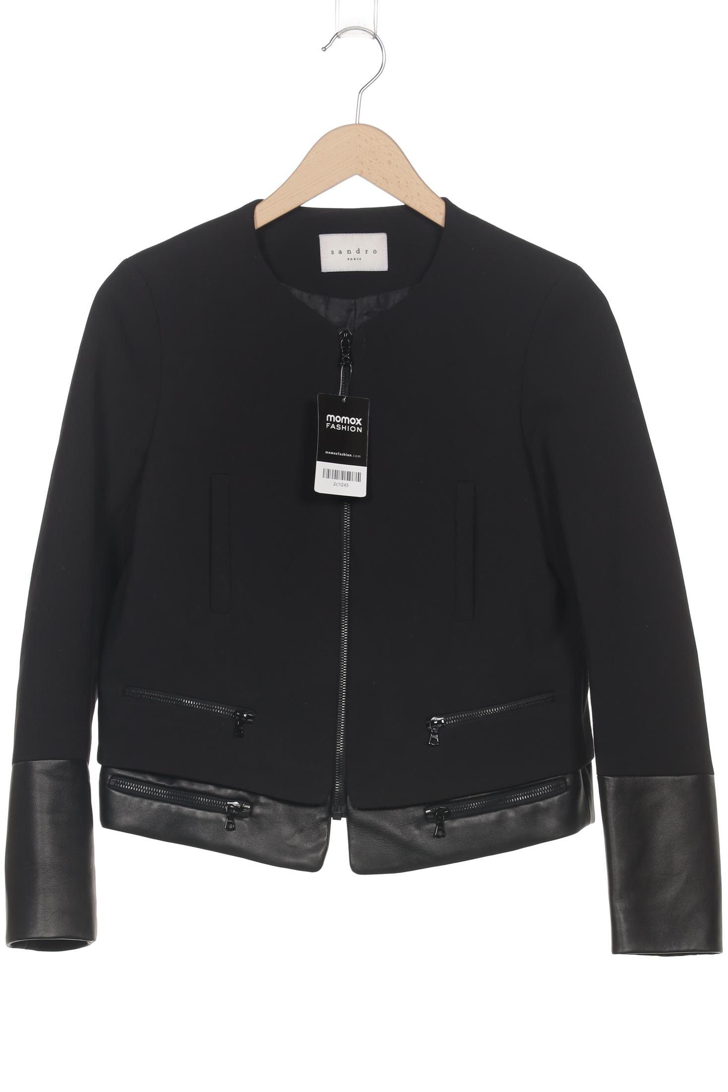 

Sandro Damen Jacke, schwarz, Gr. 38