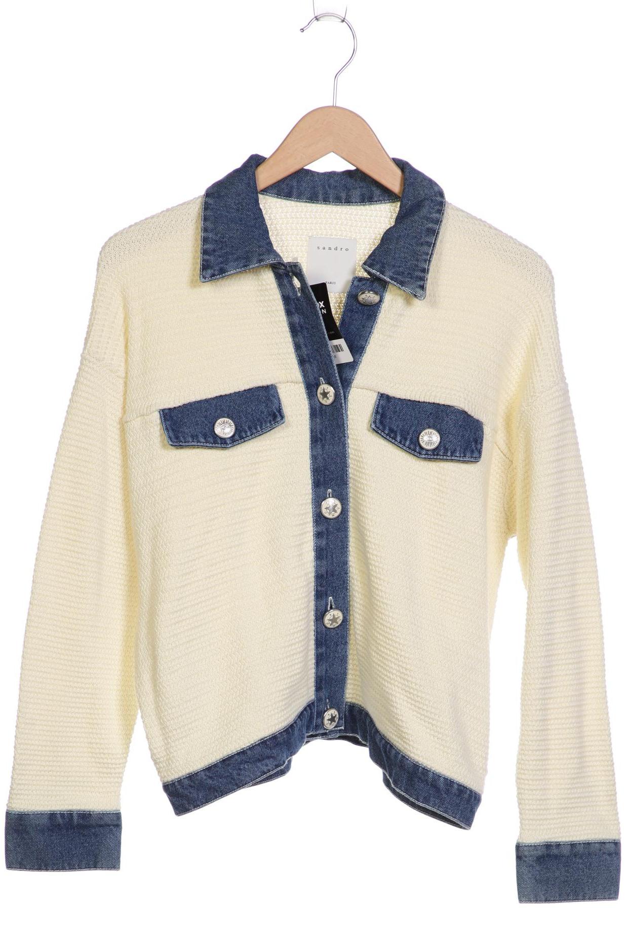 

Sandro Damen Jacke, cremeweiß