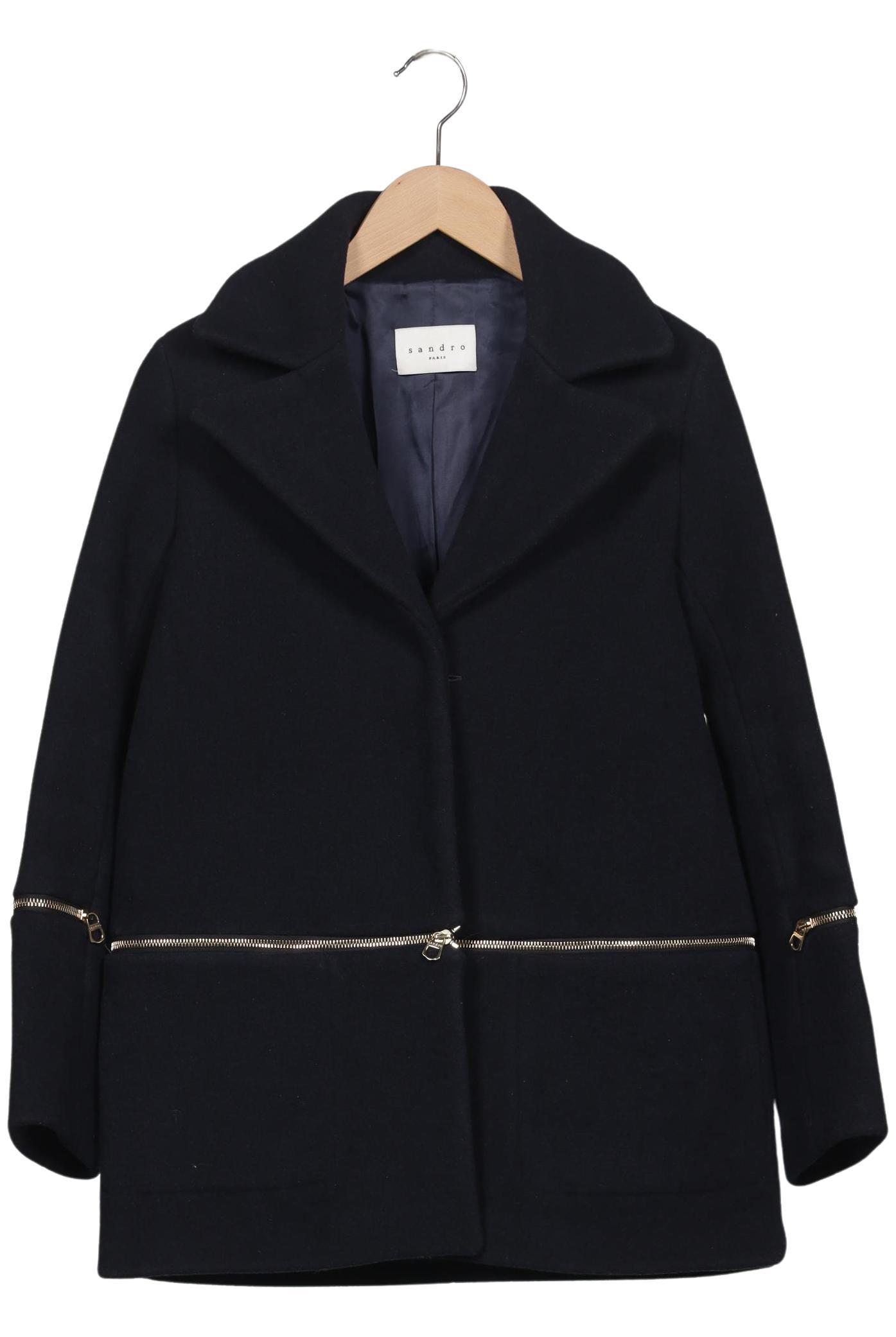 

Sandro Damen Jacke, marineblau, Gr. 36