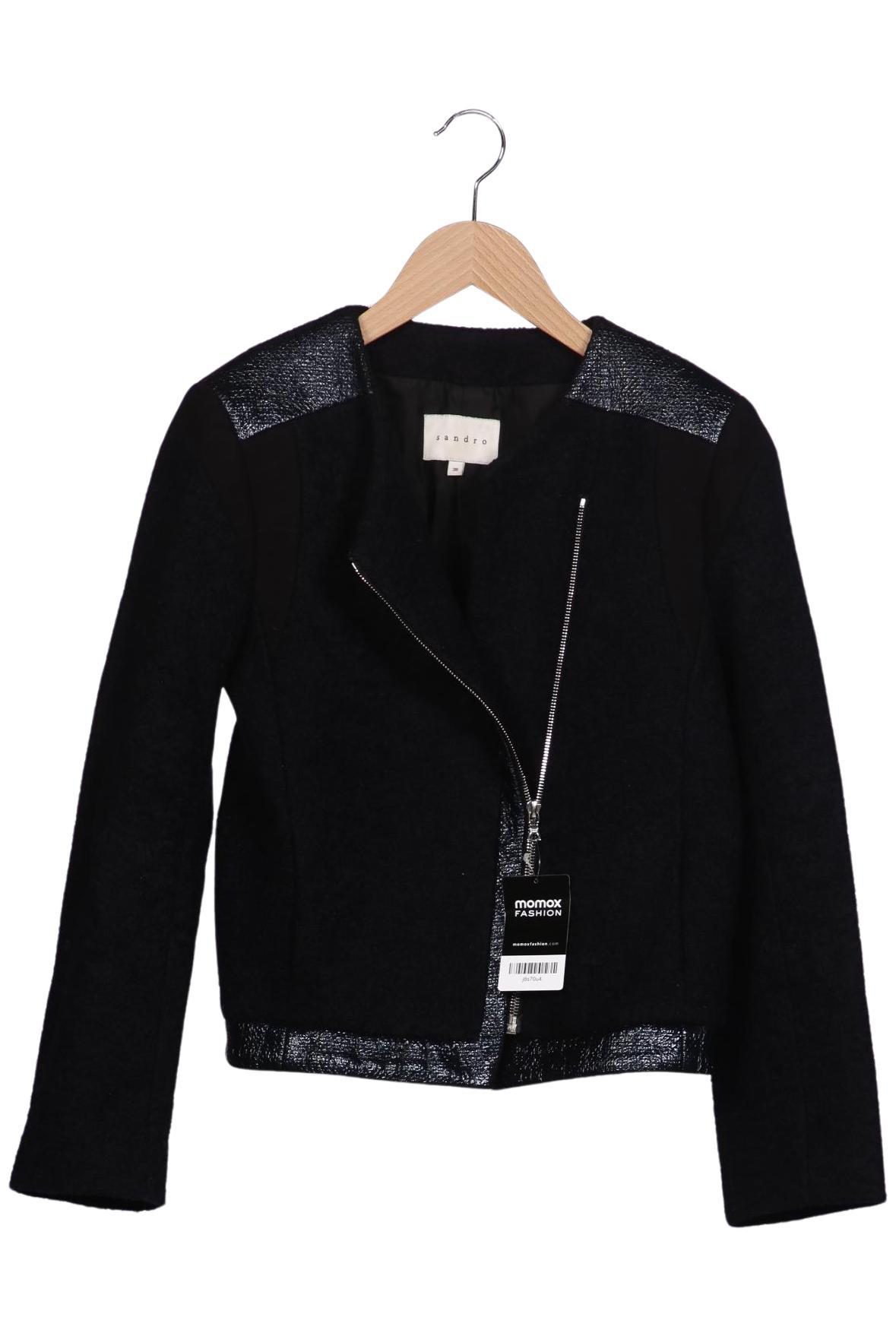 

Sandro Damen Jacke, schwarz, Gr. 38