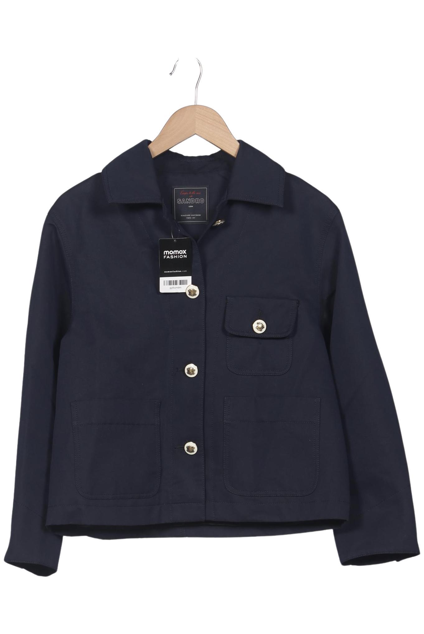 

Sandro Damen Jacke, marineblau, Gr. 44