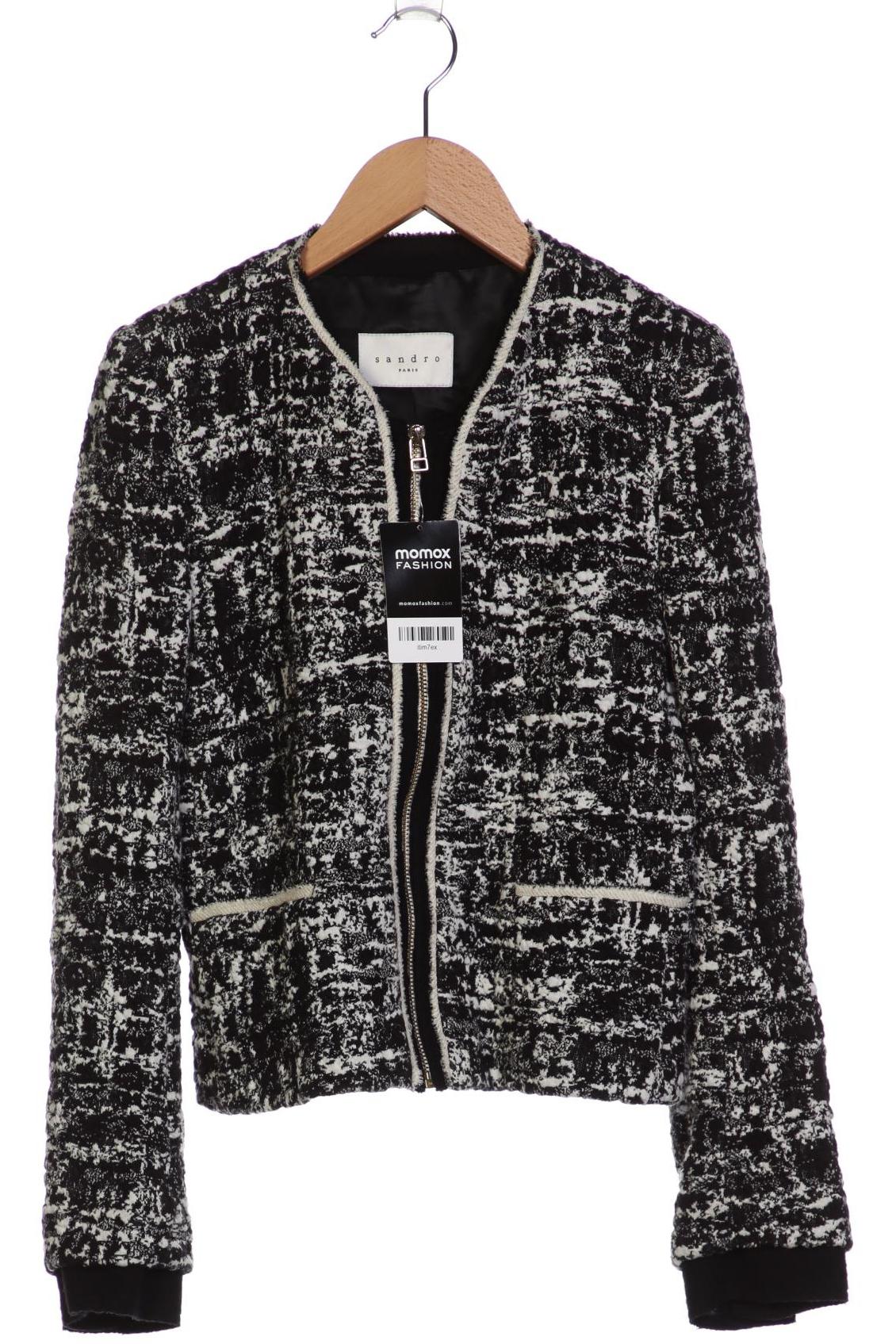 

Sandro Damen Jacke, schwarz, Gr. 36