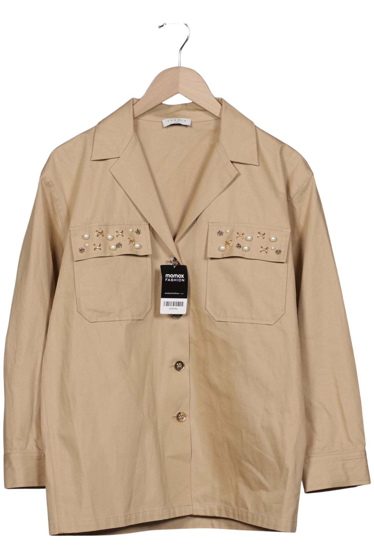 

Sandro Damen Jacke, beige, Gr. 40