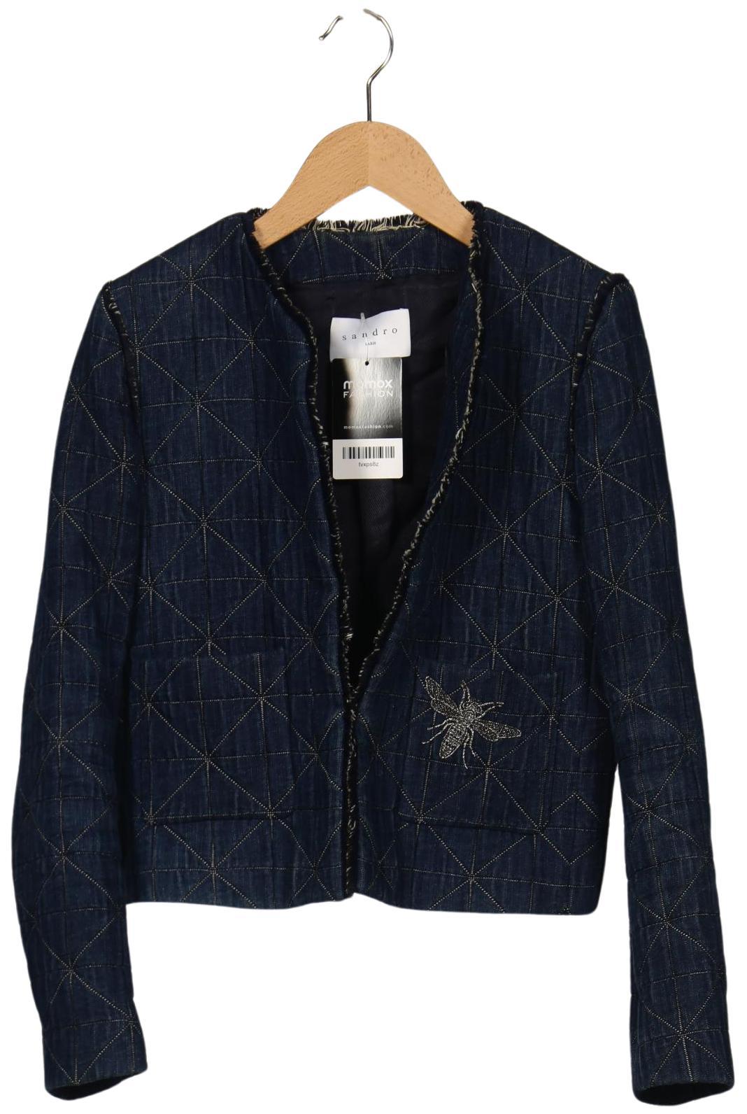 

Sandro Damen Jacke, marineblau, Gr. 36