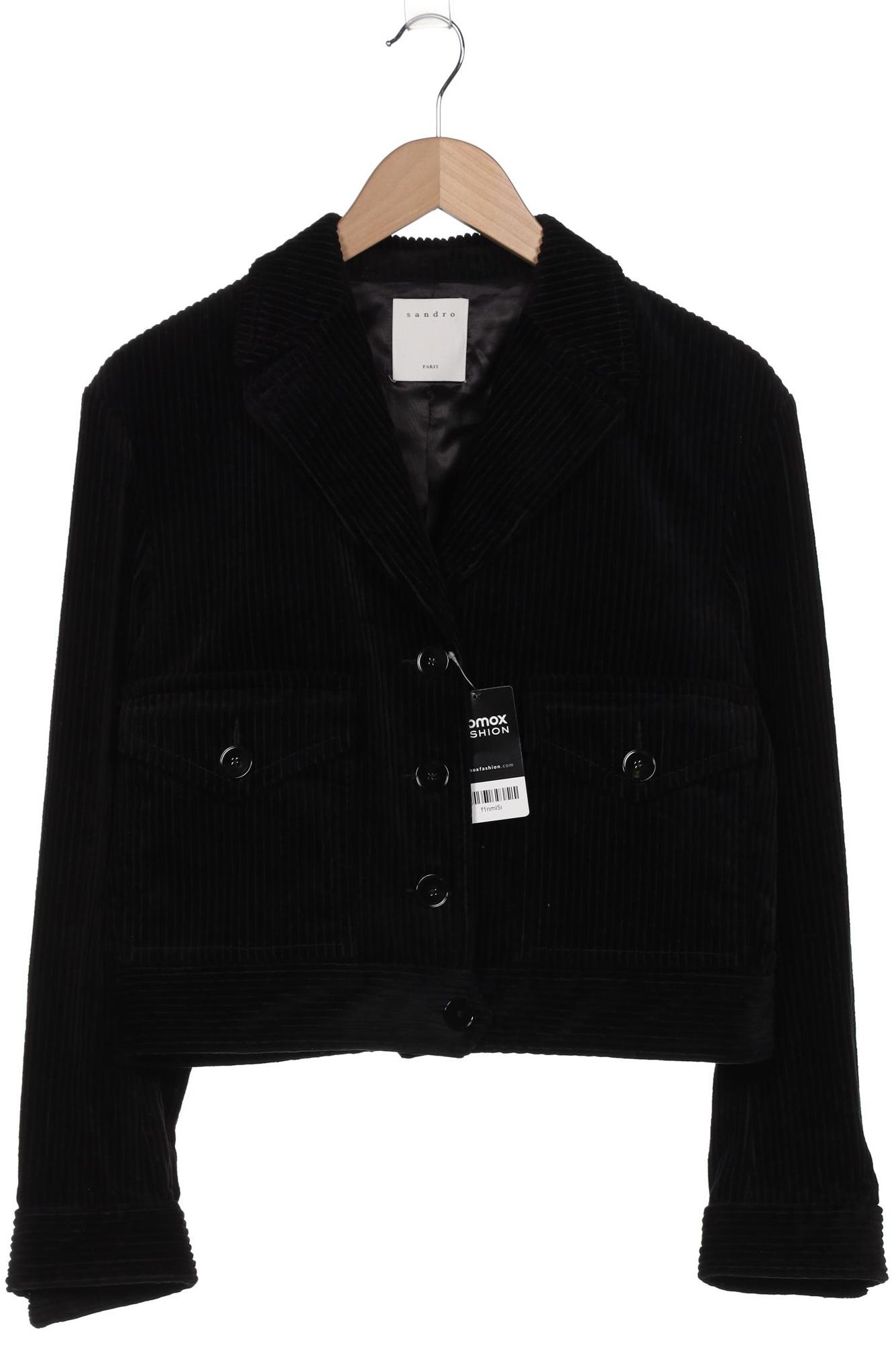 

Sandro Damen Jacke, schwarz, Gr. 40