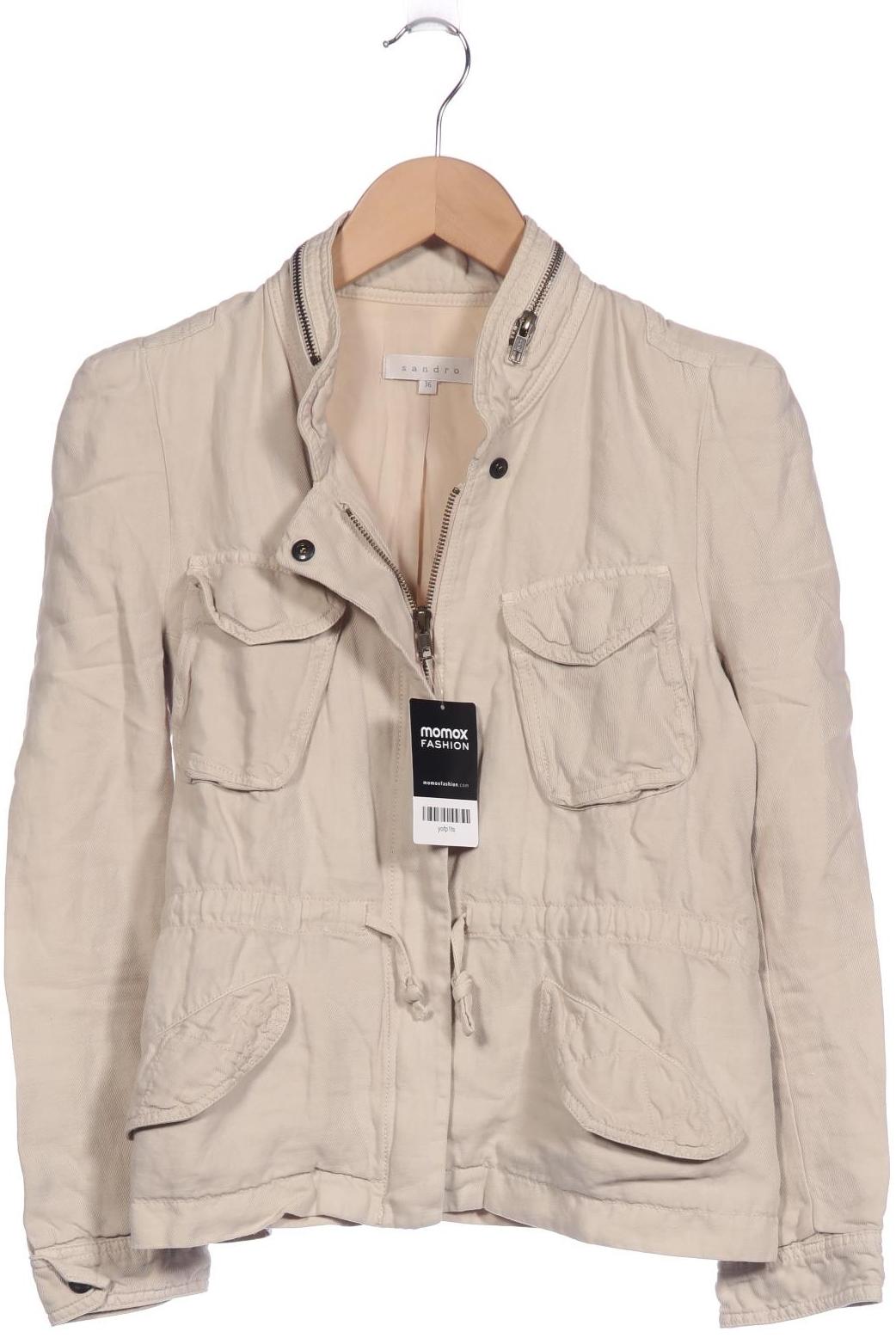 

Sandro Damen Jacke, beige, Gr. 36