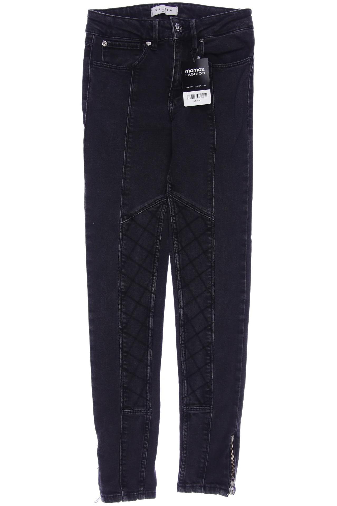 

Sandro Damen Jeans, schwarz