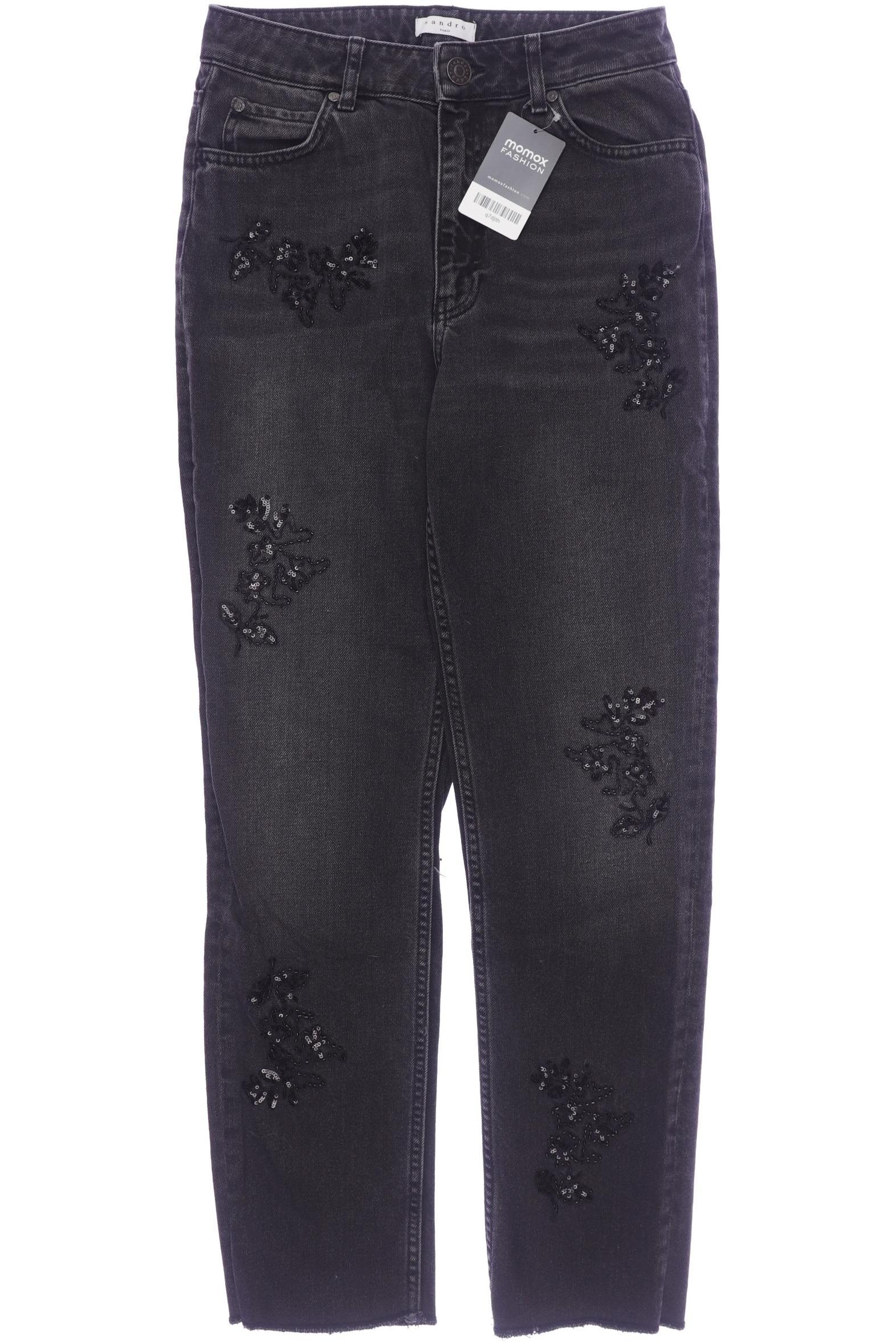 

Sandro Damen Jeans, schwarz, Gr. 38