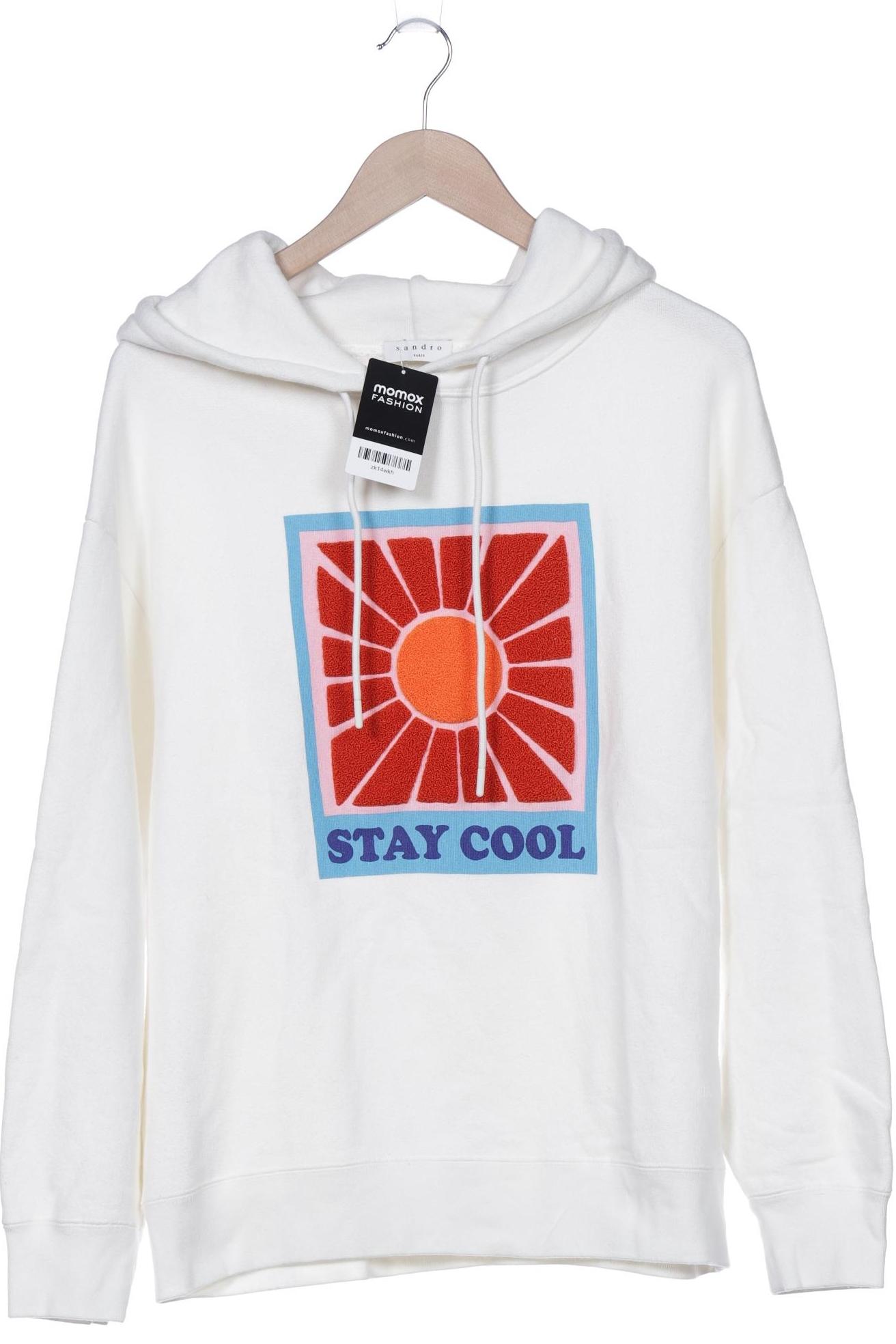 

Sandro Damen Kapuzenpullover, cremeweiß, Gr. 38