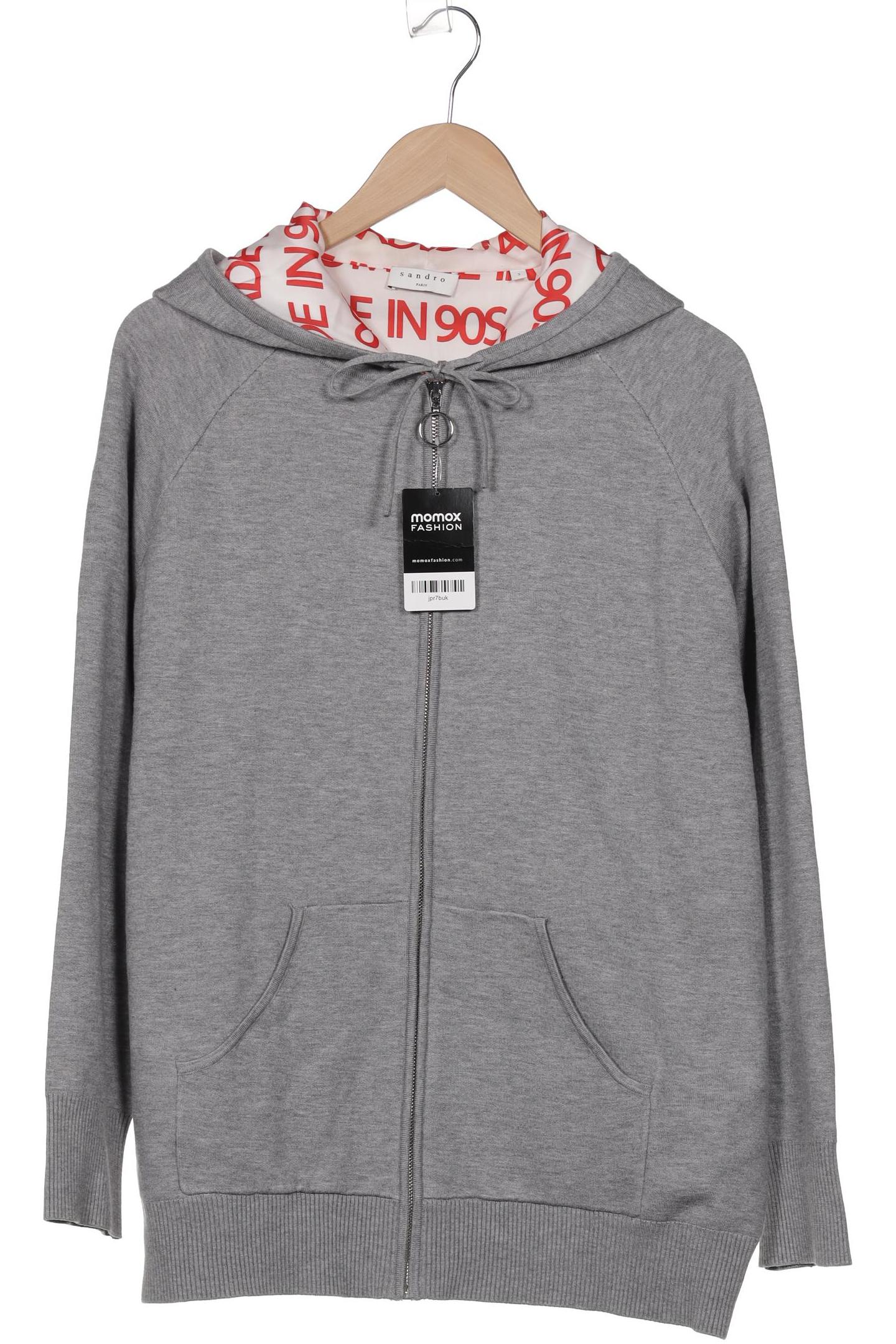 

Sandro Damen Kapuzenpullover, grau, Gr. 40